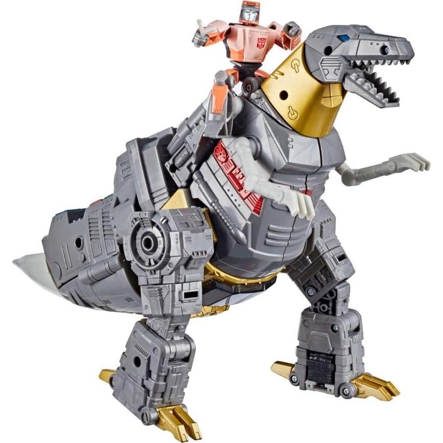 Transformers Grimlock y Autobot Wheelie Hasbro 21.6 cm