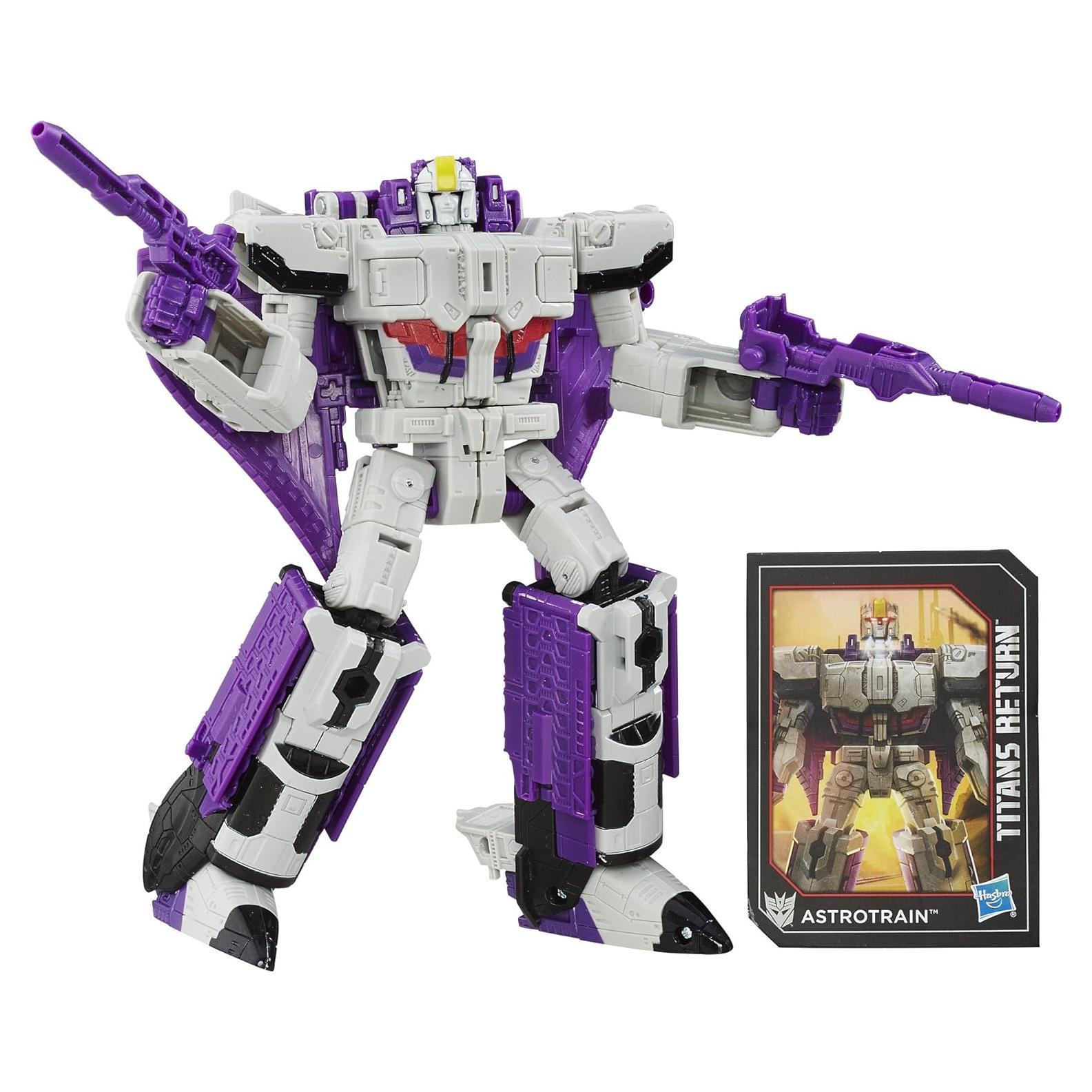 Transformers Generations Titans Return Astrotrain y Darkmoon