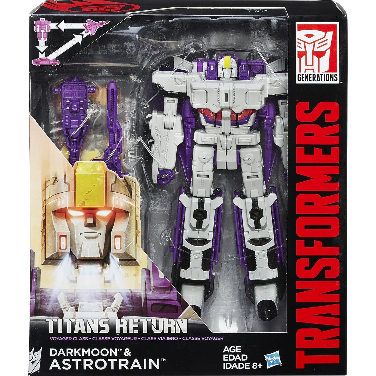 Transformers Generations Titans Return Astrotrain y Darkmoon