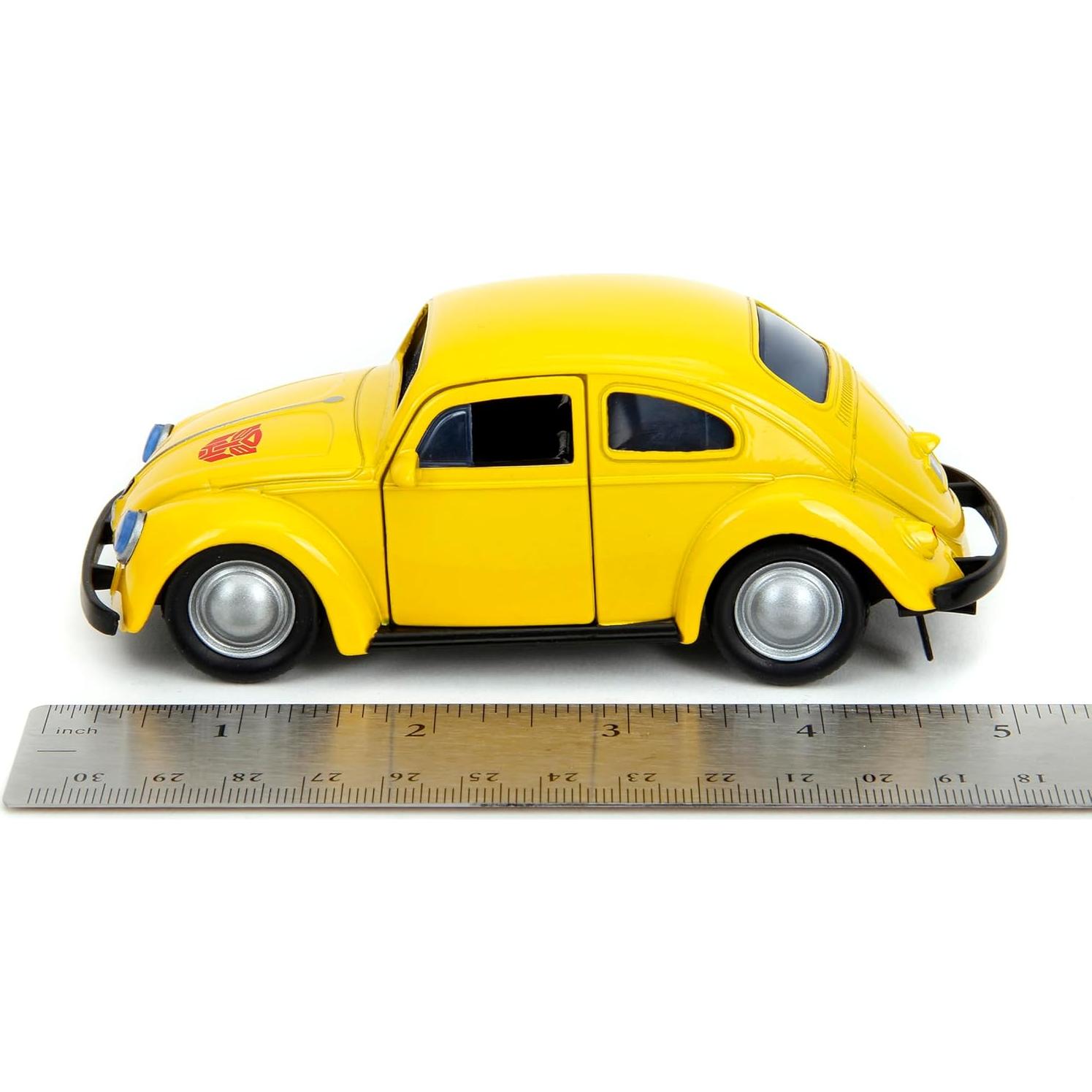 Transformers G1 Bumblebee Volkswagen Beetle 1:32 Juguete Die-Cast