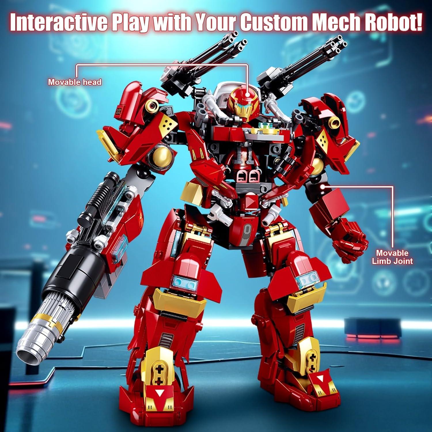 Juego de Construcción Robot Mech 588 Piezas ibrickpark