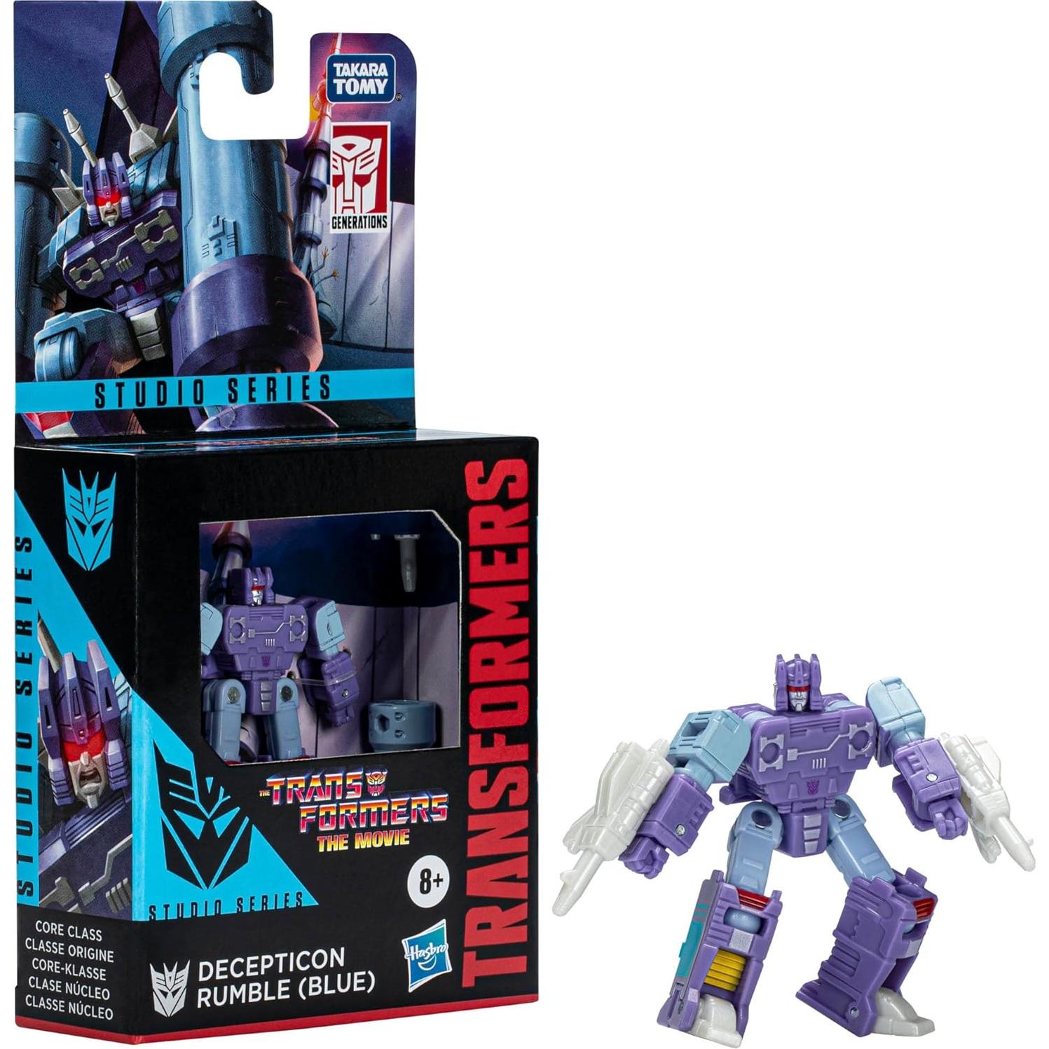 Transformers Decepticon Rumble Azul 8.9 cm Figura de Acción