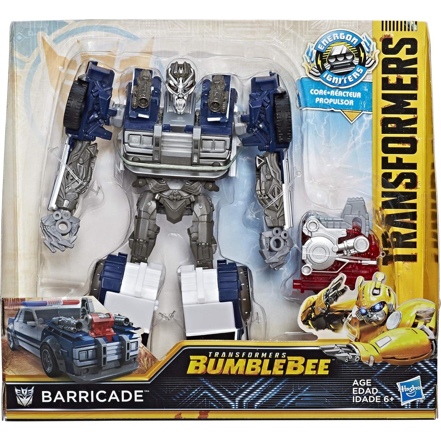 Transformers Bumblebee Barricade Energon Igniters 17.78 cm