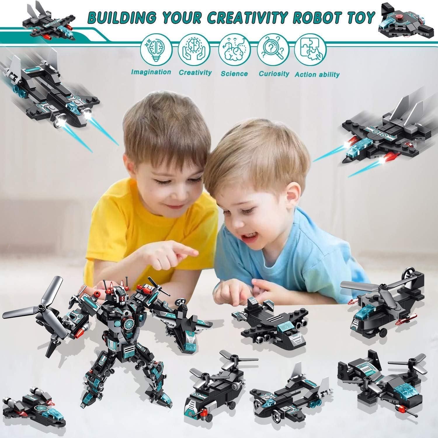 Kit de Construcción de Robots MOONTOY 577 Piezas STEM 24 en 1