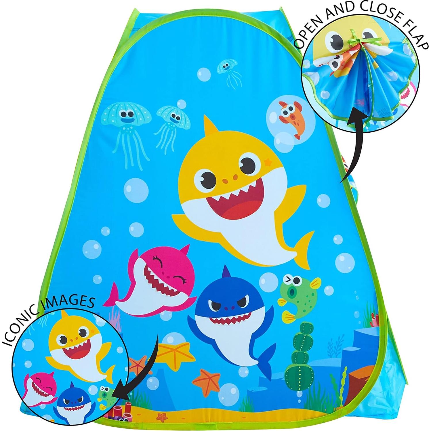 Tienda de Juego Pop-Up Baby Shark 71x71x76 cm para Niños