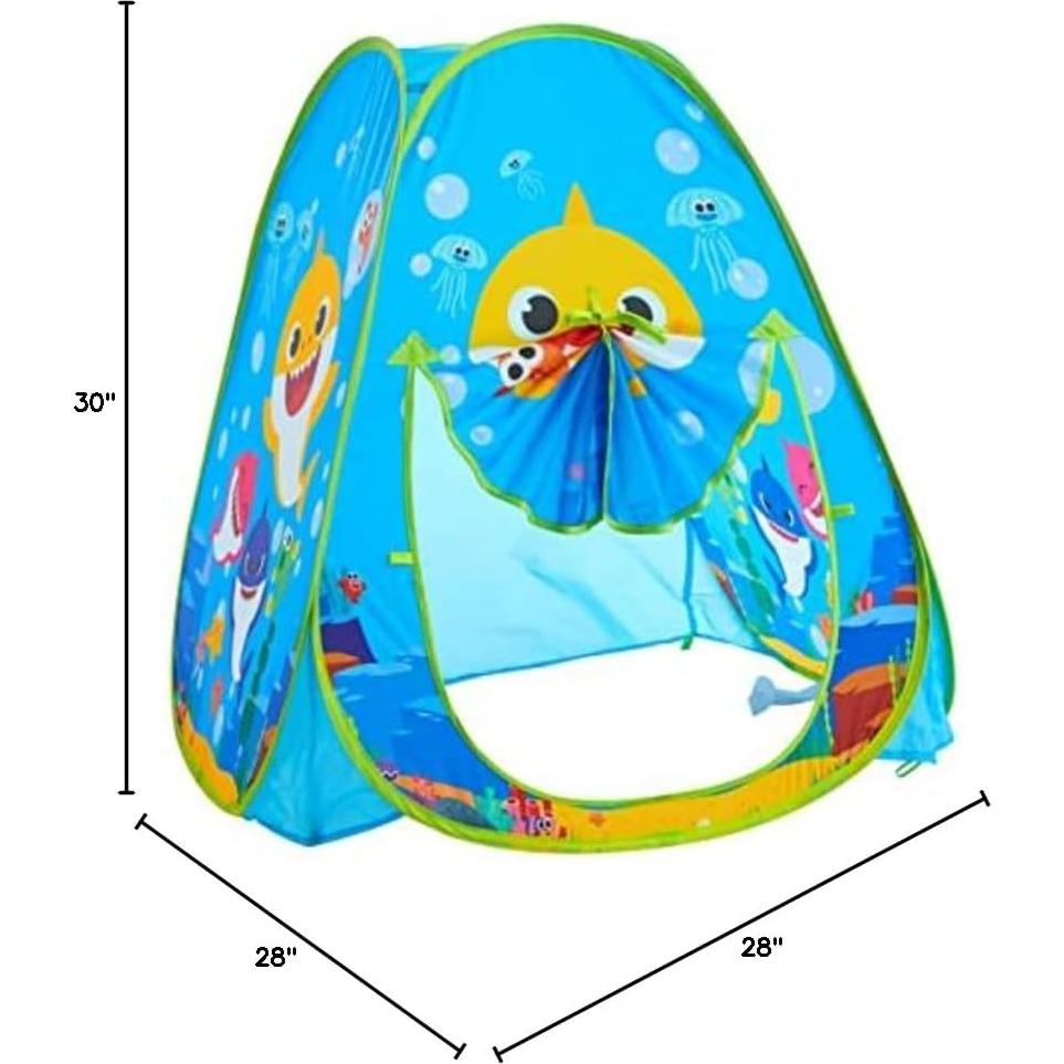 Tienda de Juego Pop-Up Baby Shark 71x71x76 cm para Niños