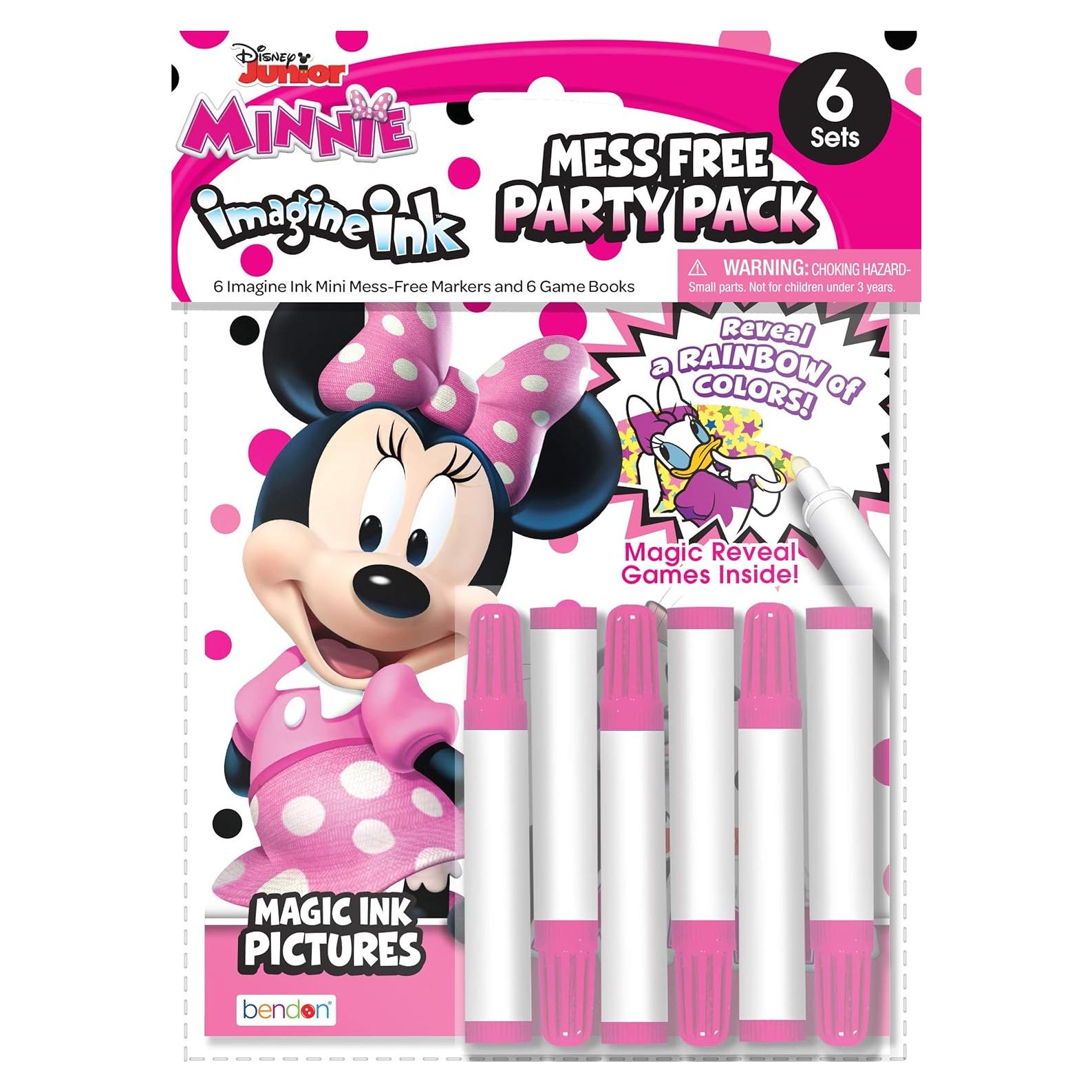 Libro para Colorear Bendon Imagine Ink Minnie Mouse 6-Pack