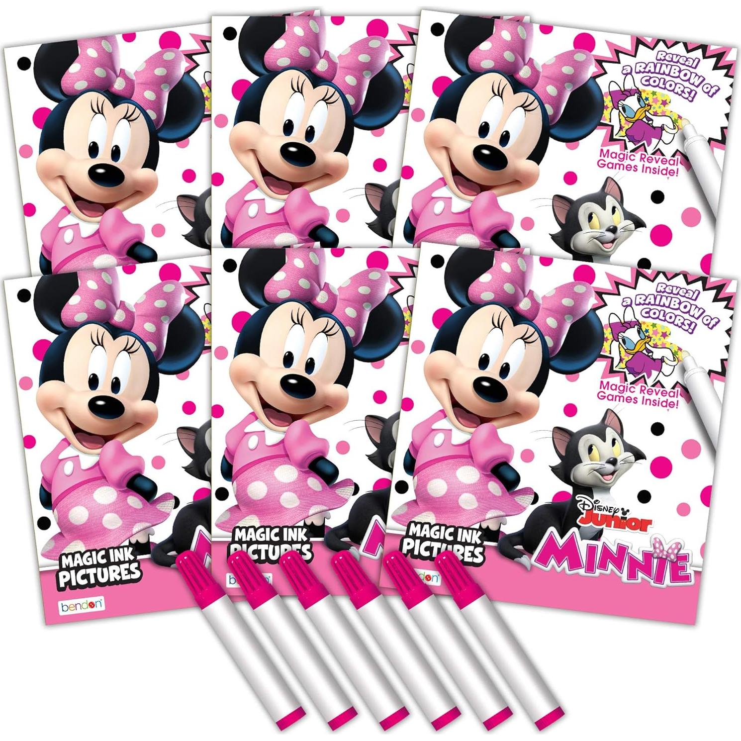 Libro para Colorear Bendon Imagine Ink Minnie Mouse 6-Pack