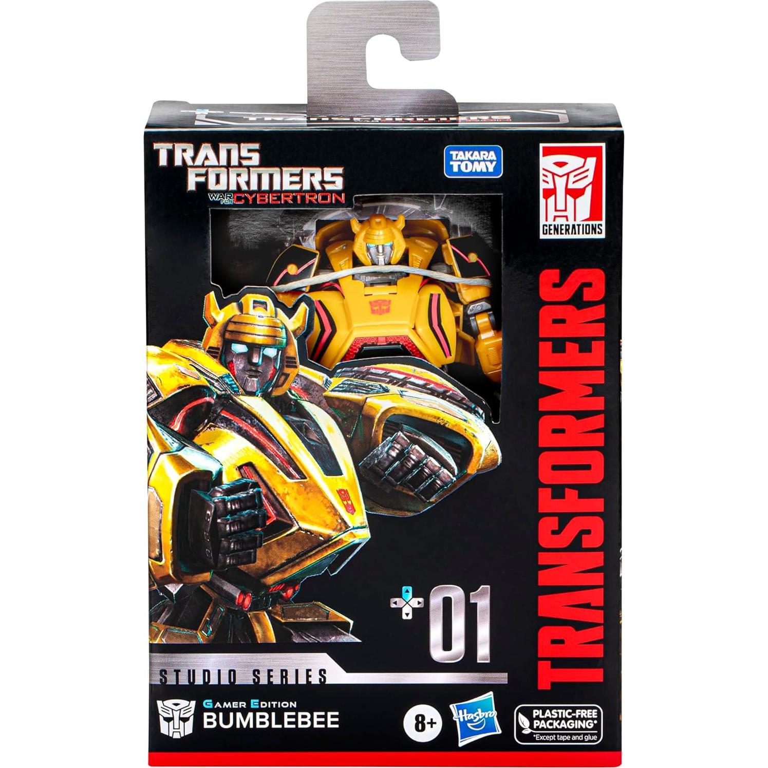 Figura de Acción Bumblebee Edición Gamer Transformers 11.43 cm