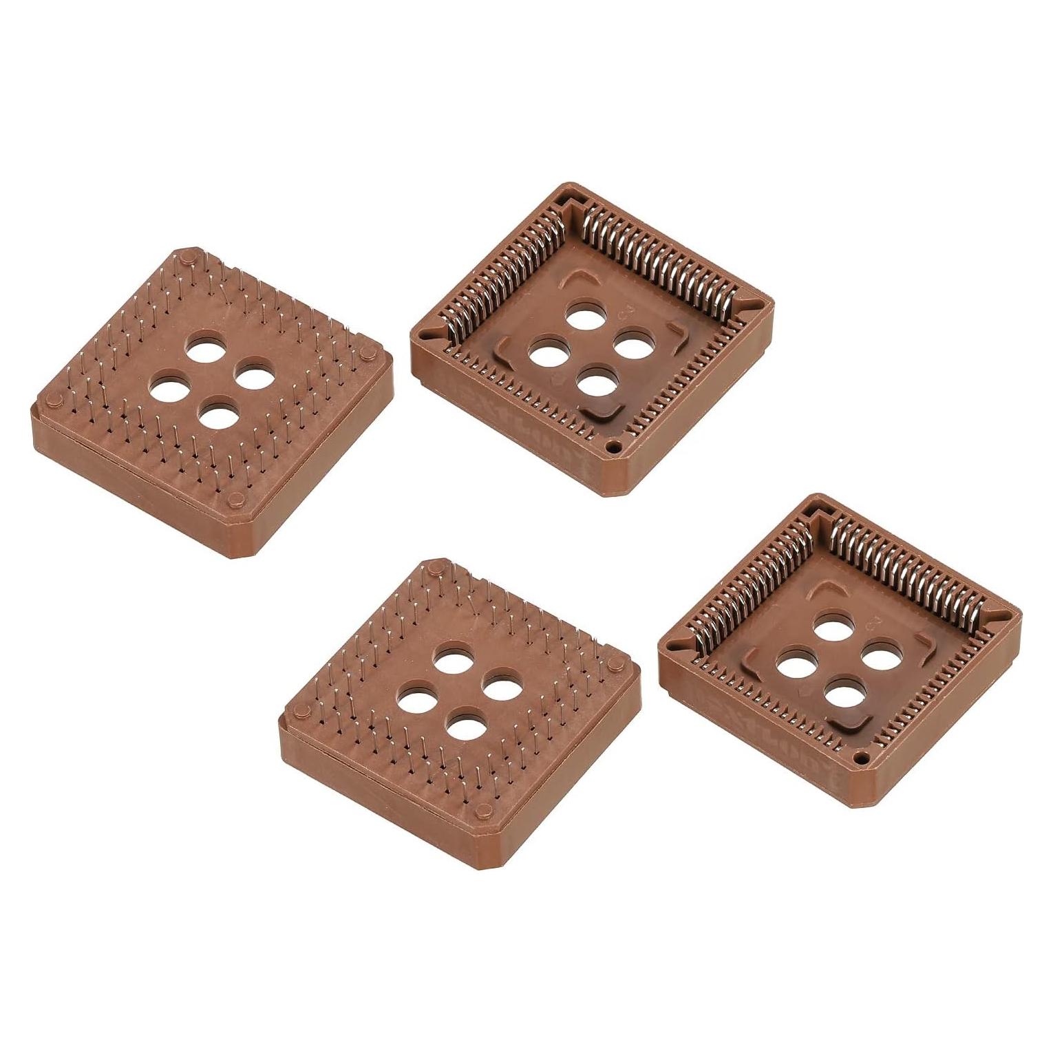 Zócalo IC PLCC68P PATIKIL 68 Pines 2.54mm Montaje PCB - 2 Pcs