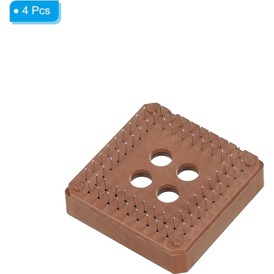 Zócalo IC PLCC68P PATIKIL 68 Pines 2.54mm Montaje PCB - 2 Pcs