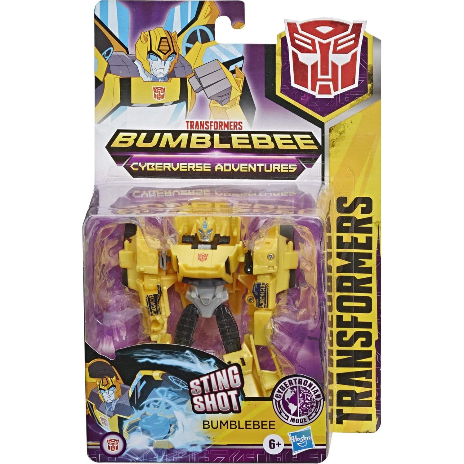 Figura Transformers Bumblebee 13.7 cm con Movimiento de Ataque