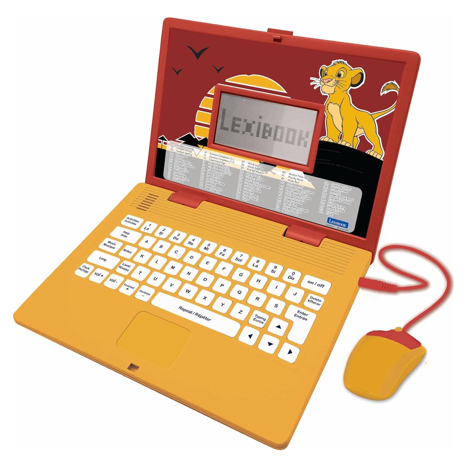 Computadora Educativa Lexibook El Rey León 124 Actividades