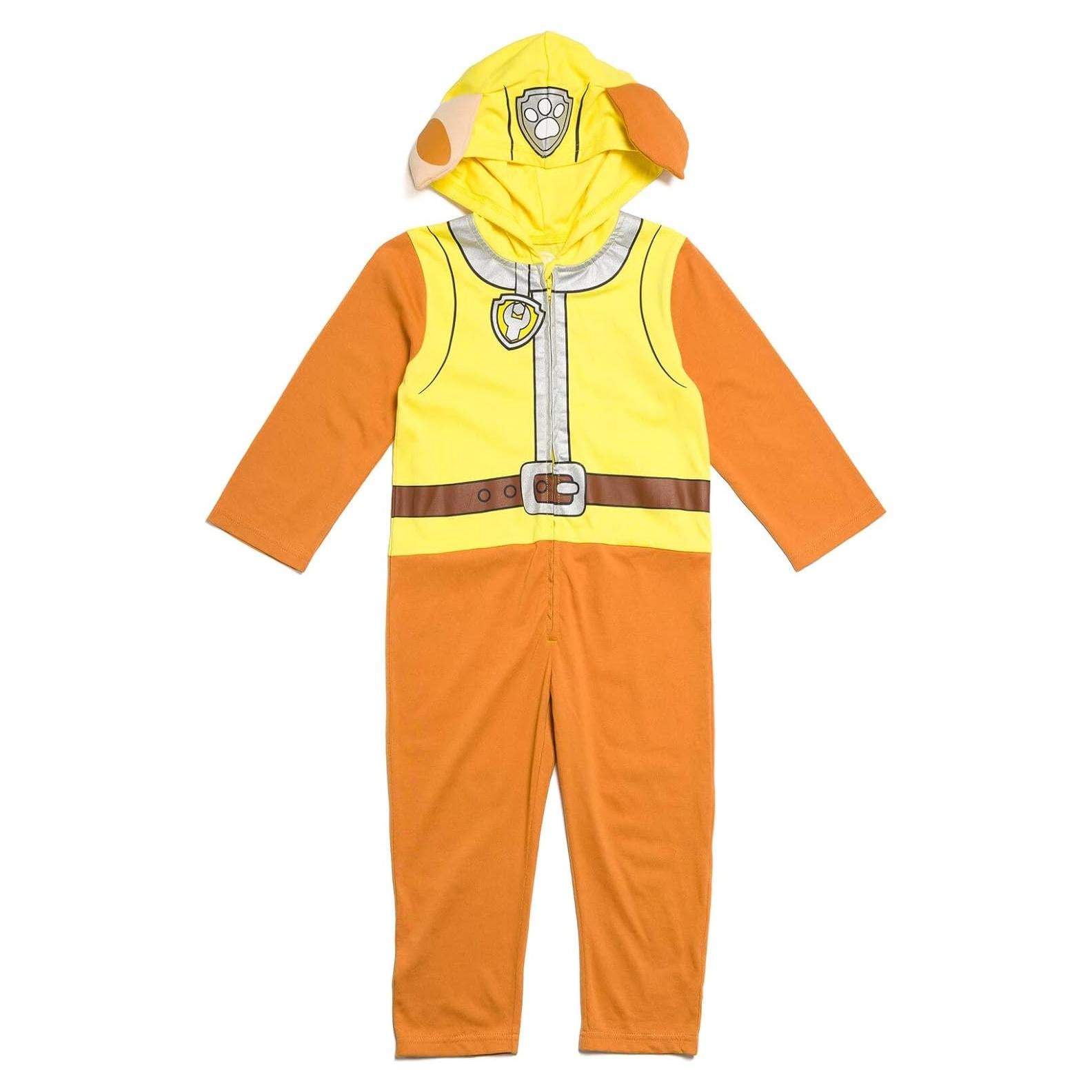 Mono de Cosplay Paw Patrol Rubble para Niños 4T