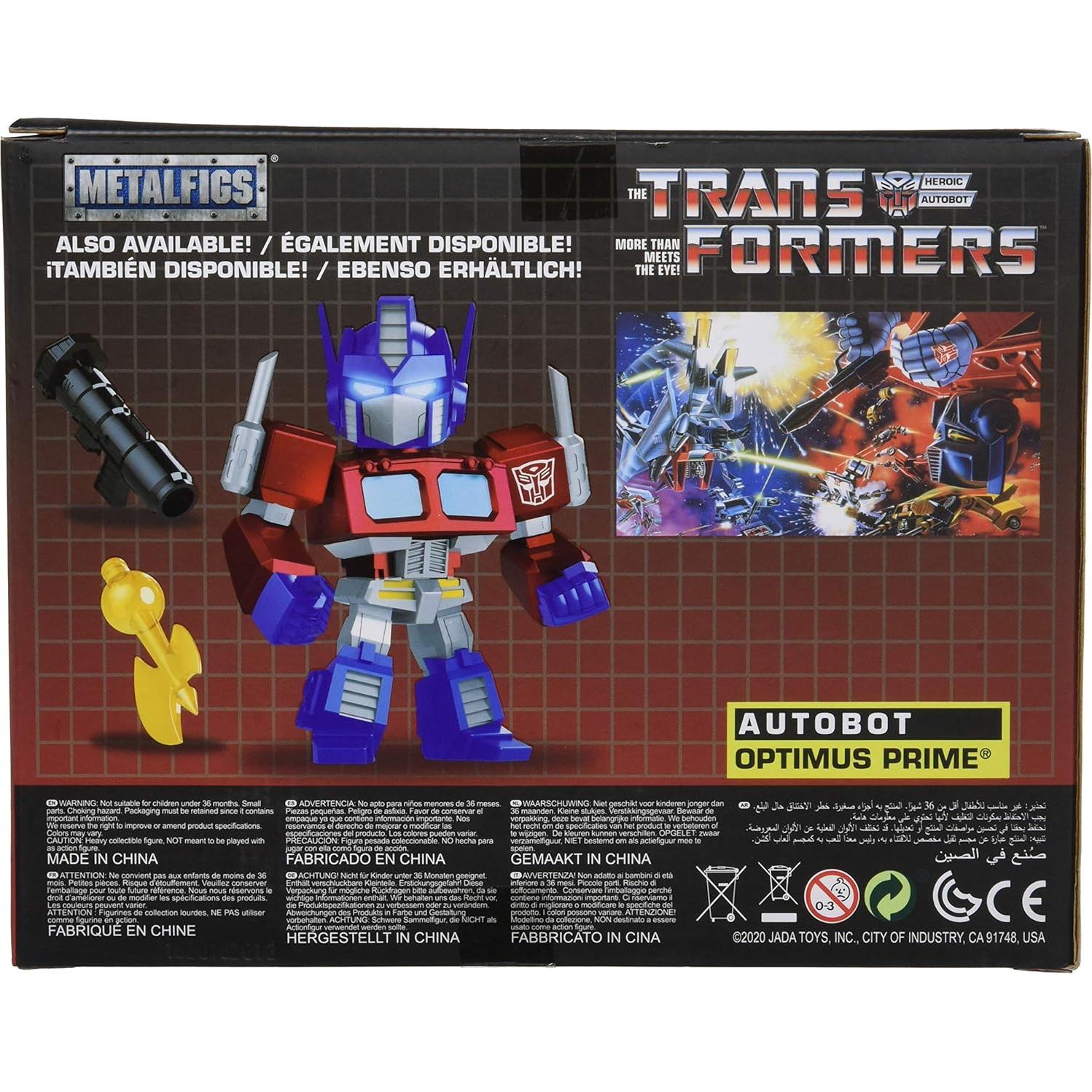 Figura Coleccionable Bumblebee Transformers G1 10 cm con Luz
