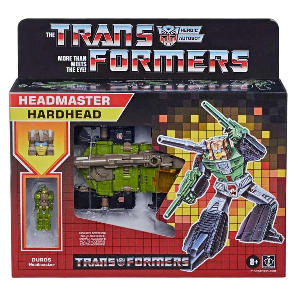 Figura Transformers G1 Retro Hardhead Hasbro 8.74x2.62 cm