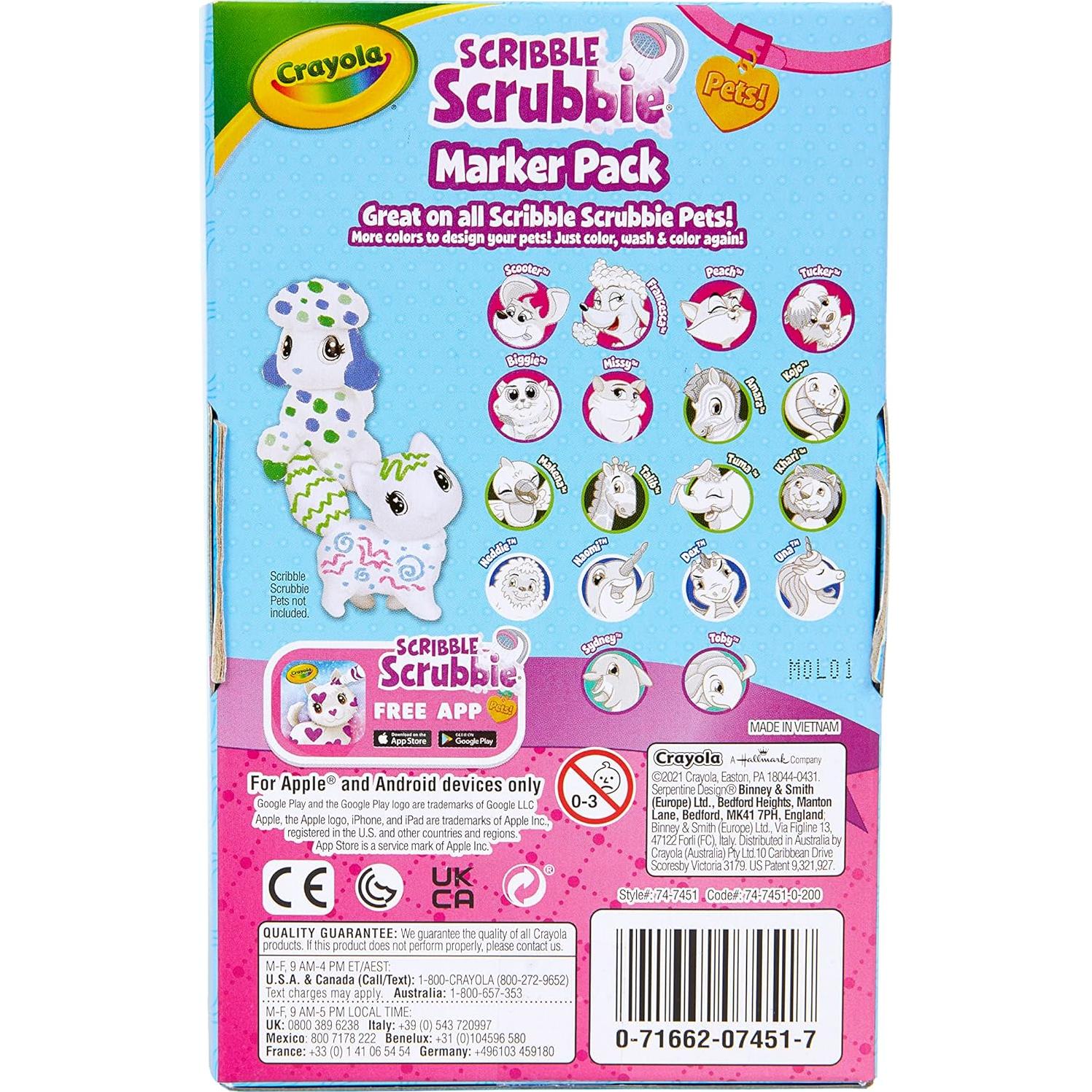 Conjunto de Marcadores Crayola 24 Lavables para Niños