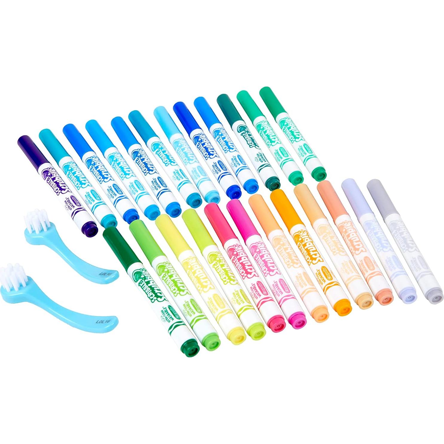 Conjunto de Marcadores Crayola 24 Lavables para Niños