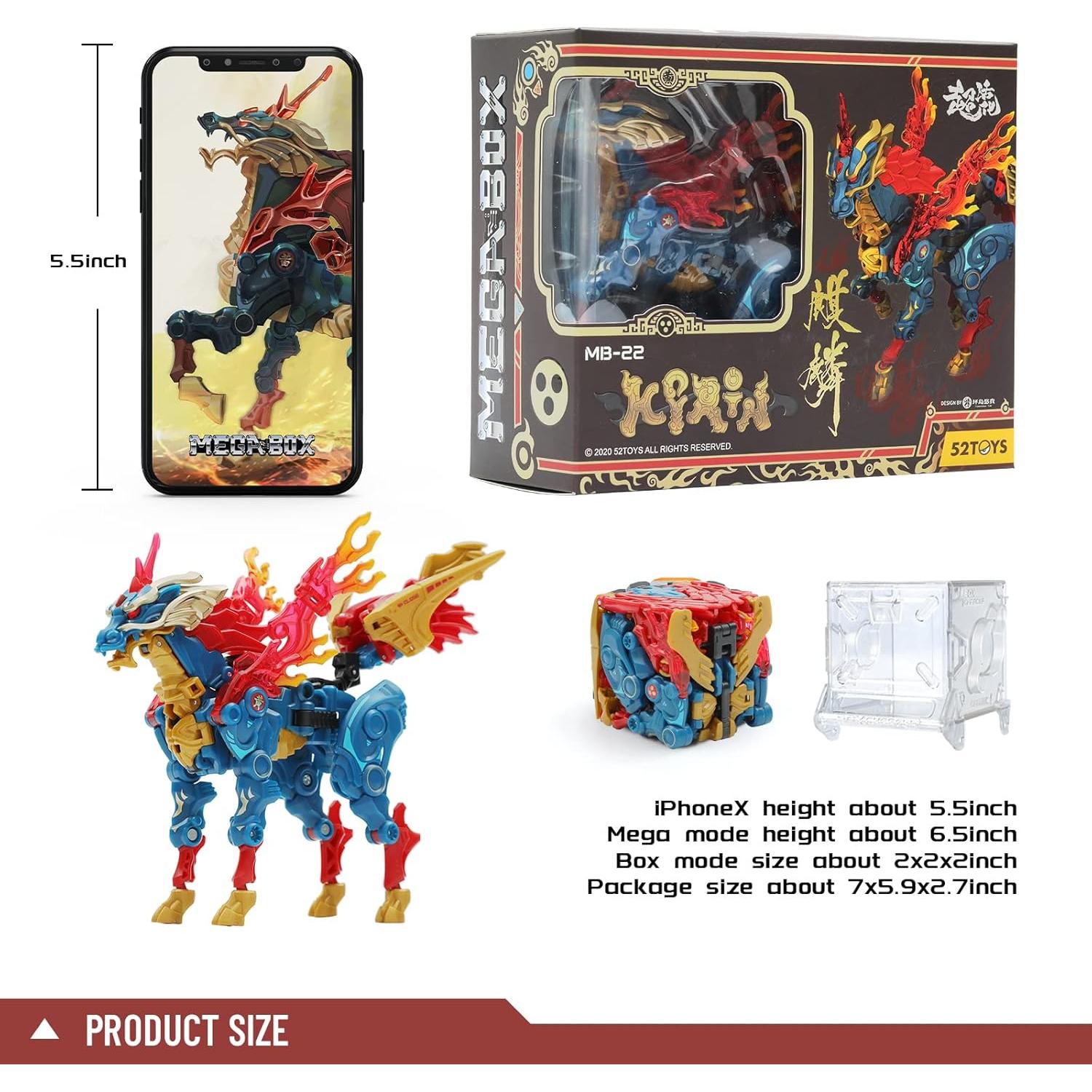 Figura de Acción 52TOYS Megabox MB-22 Kirin 16.5 cm