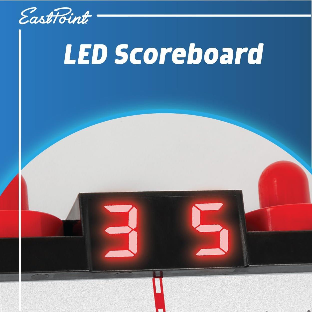 Mesa de Hockey sobre Aire EastPoint Pro - Compacta con Marcador LED
