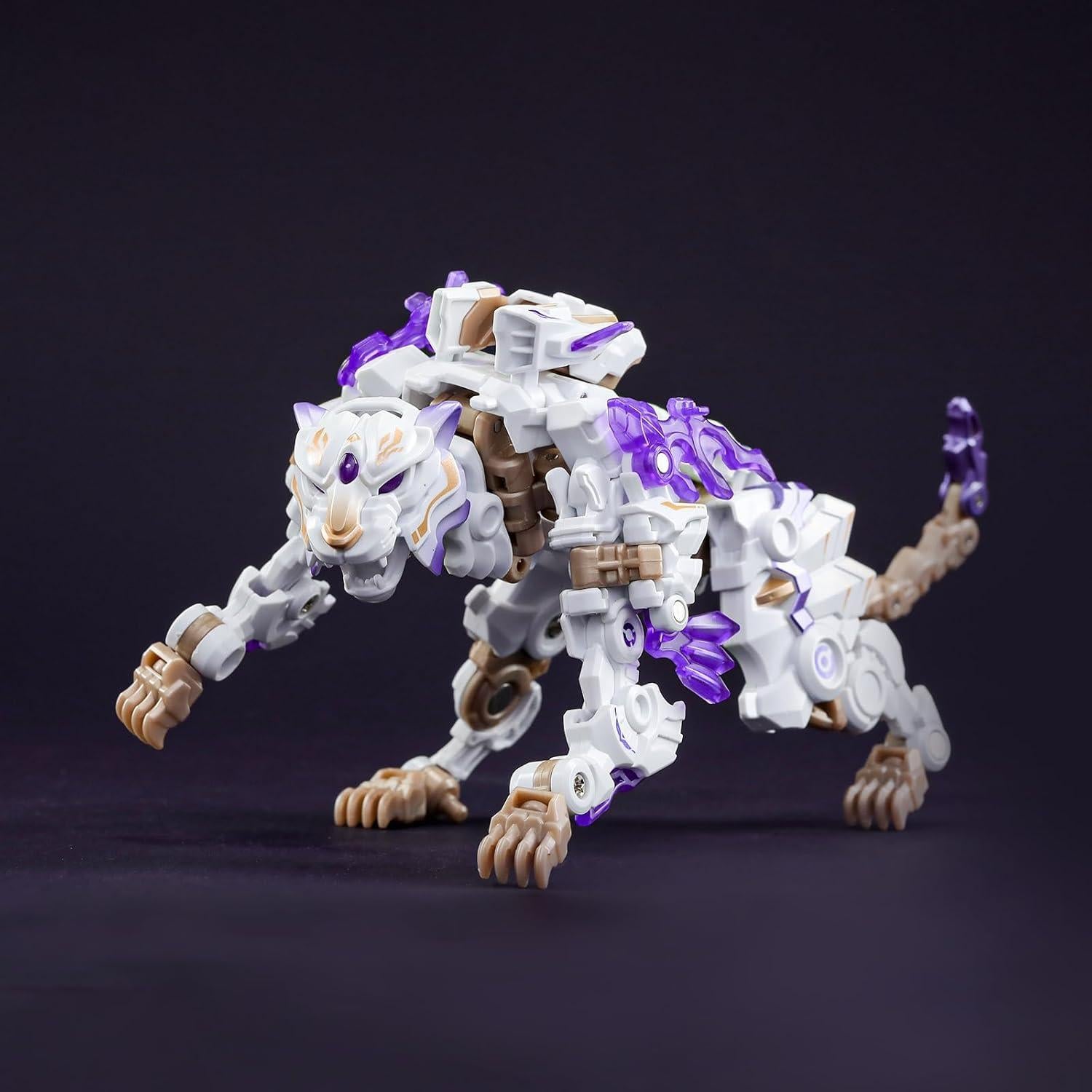 52TOYS Caja Infinita IB-03 Tigre Blanco Juguete Transformable