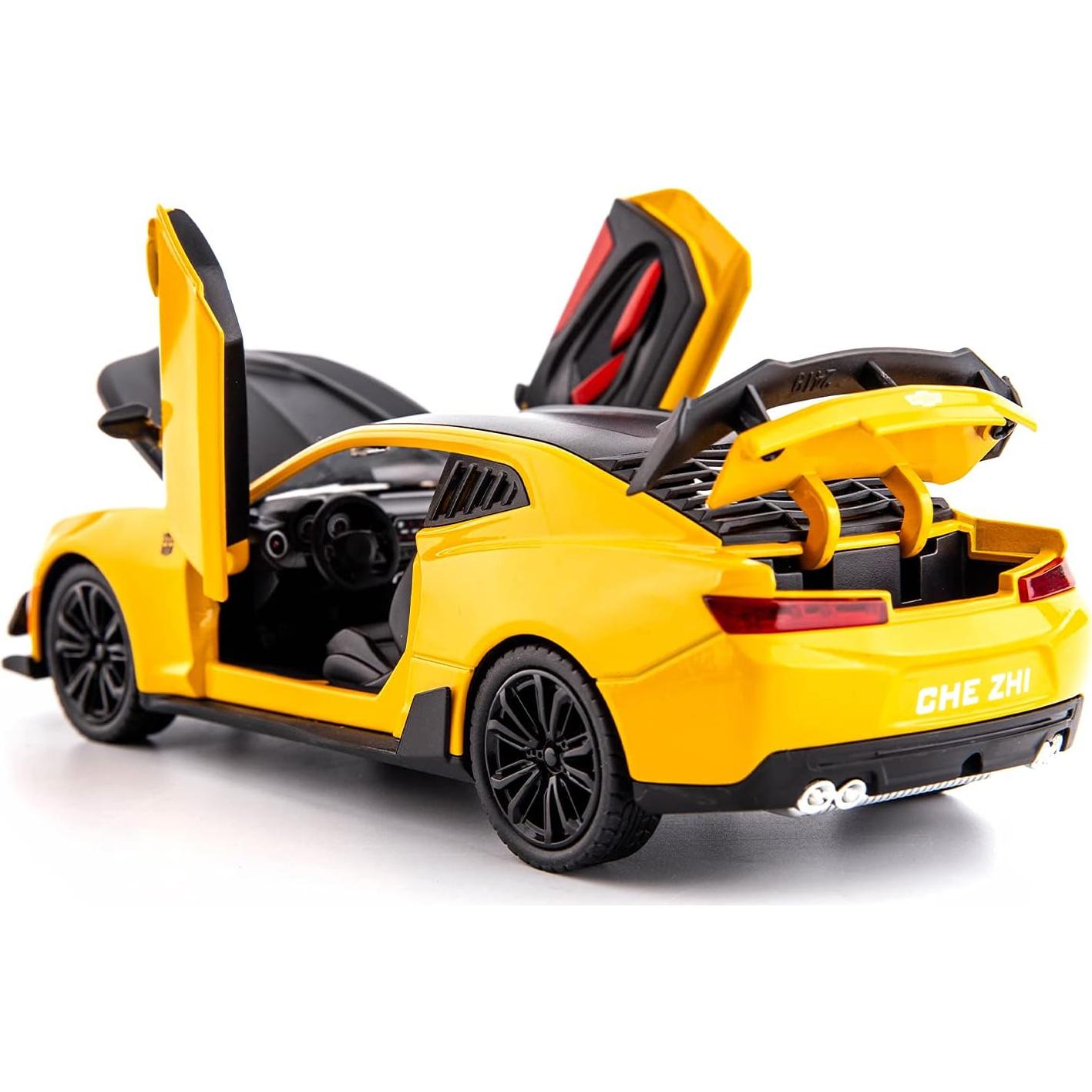 Coche de Juguete Camaro Bumblebee BDTCTK 1/24 con Sonido y Luz