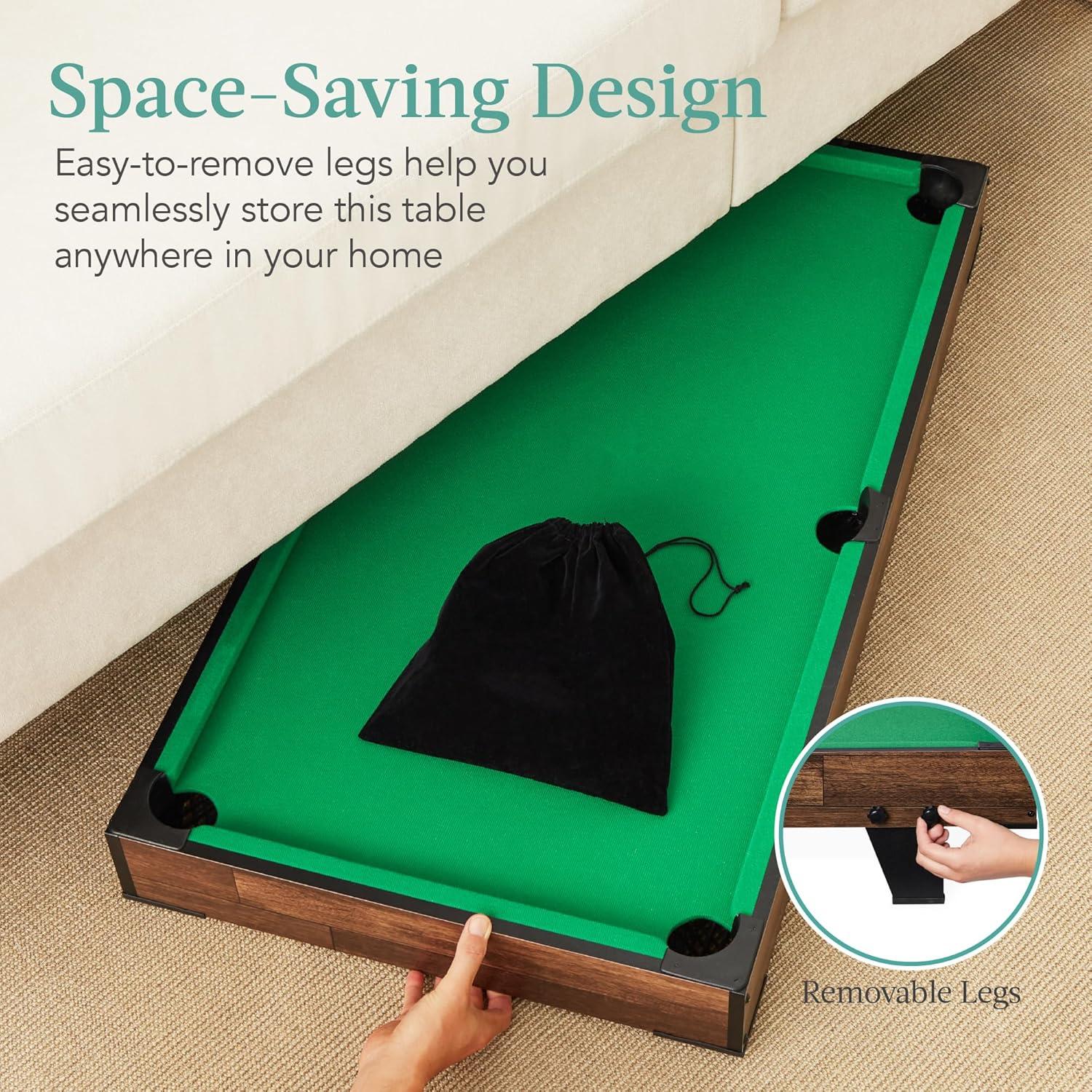 Mesa de Billar 101,6 cm Mejor Opción Productos con Accesorios