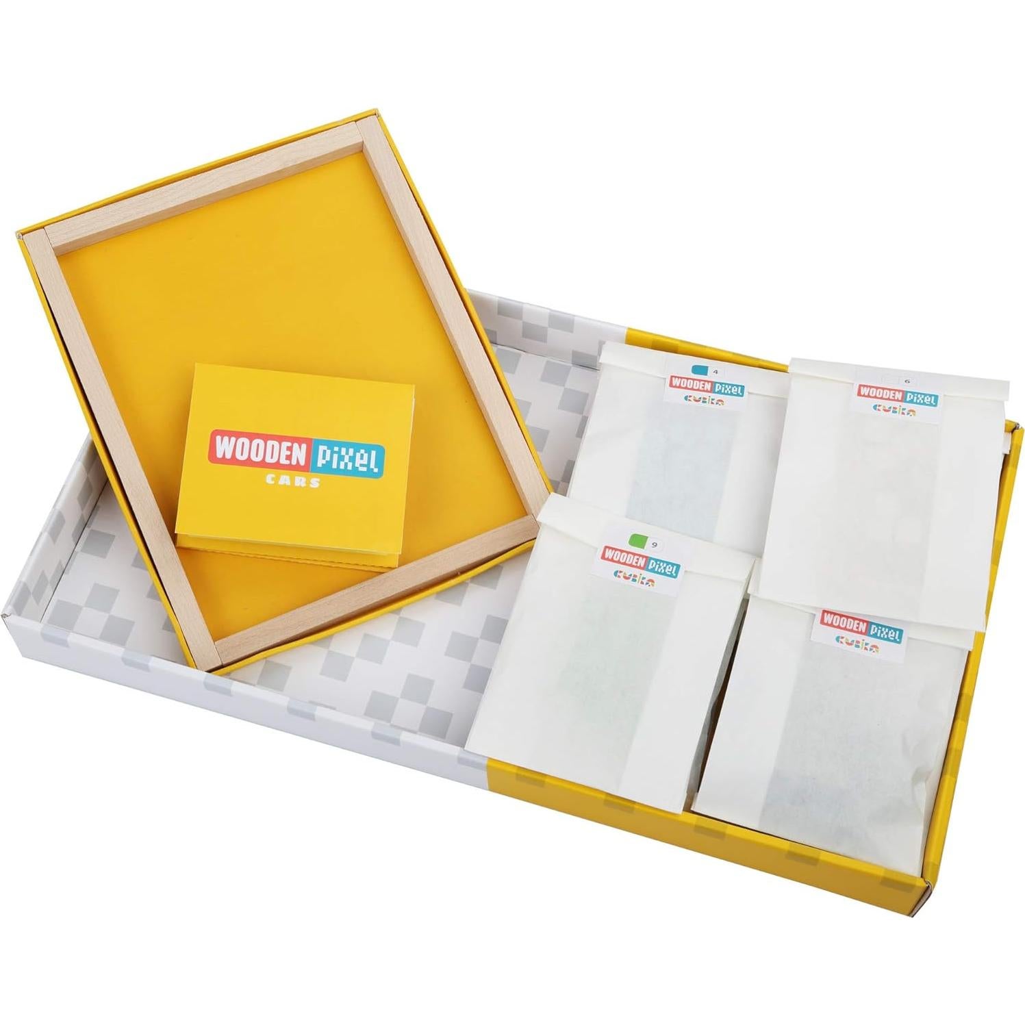 Mosaico de Coches de Madera Cubika Wise Elk 400 Piezas