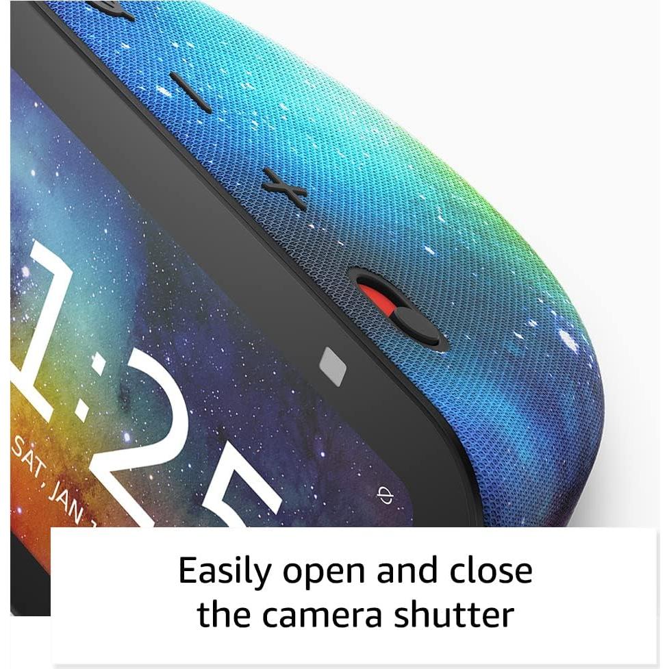 Echo Show 5 Kids (newest model), Designed for kids, with Alexa+ Early Access, parental controls, Includes 1 year of Amazon Kids+, Galaxy