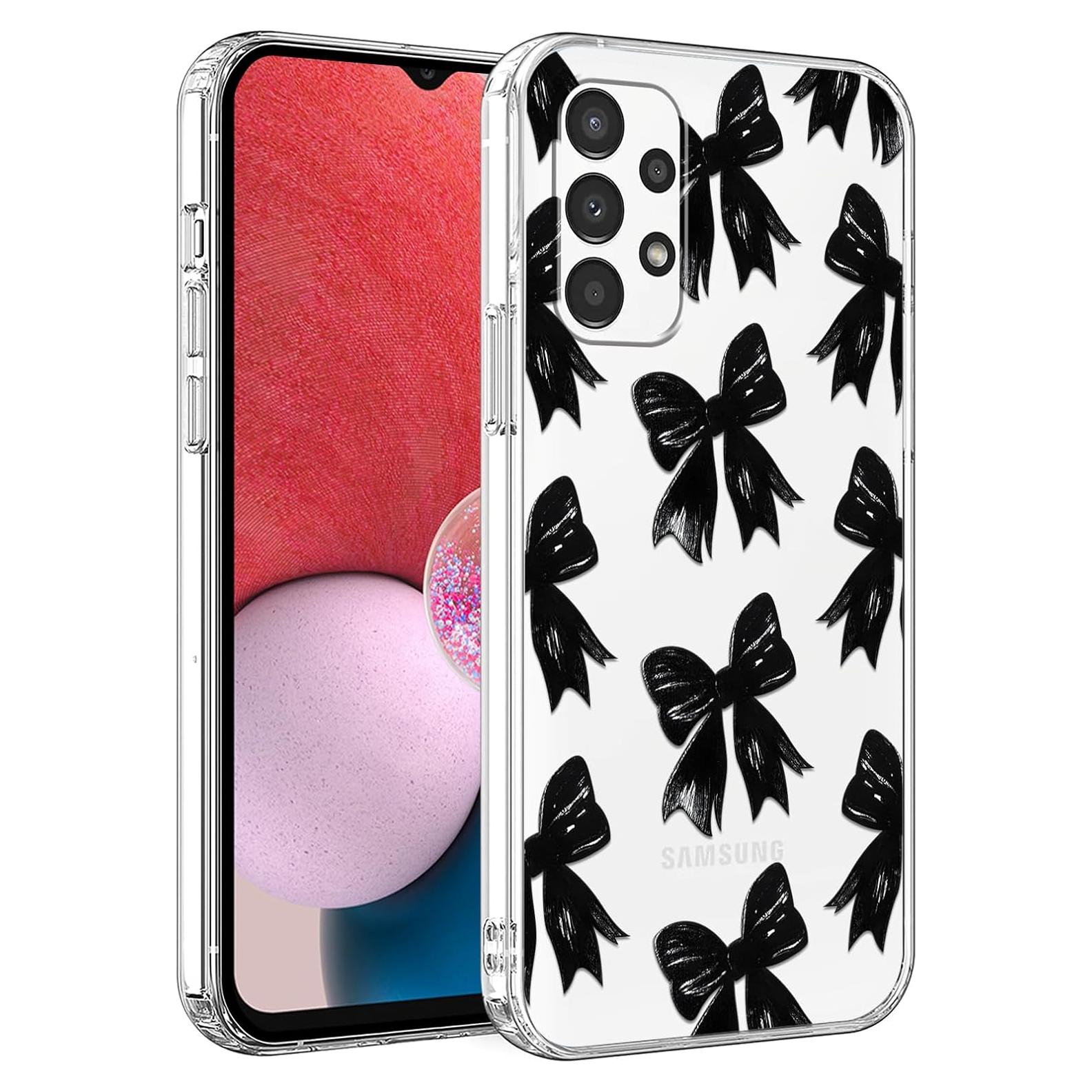 Funda de teléfono Samsung Galaxy A13 4G TPU Lazo Negro