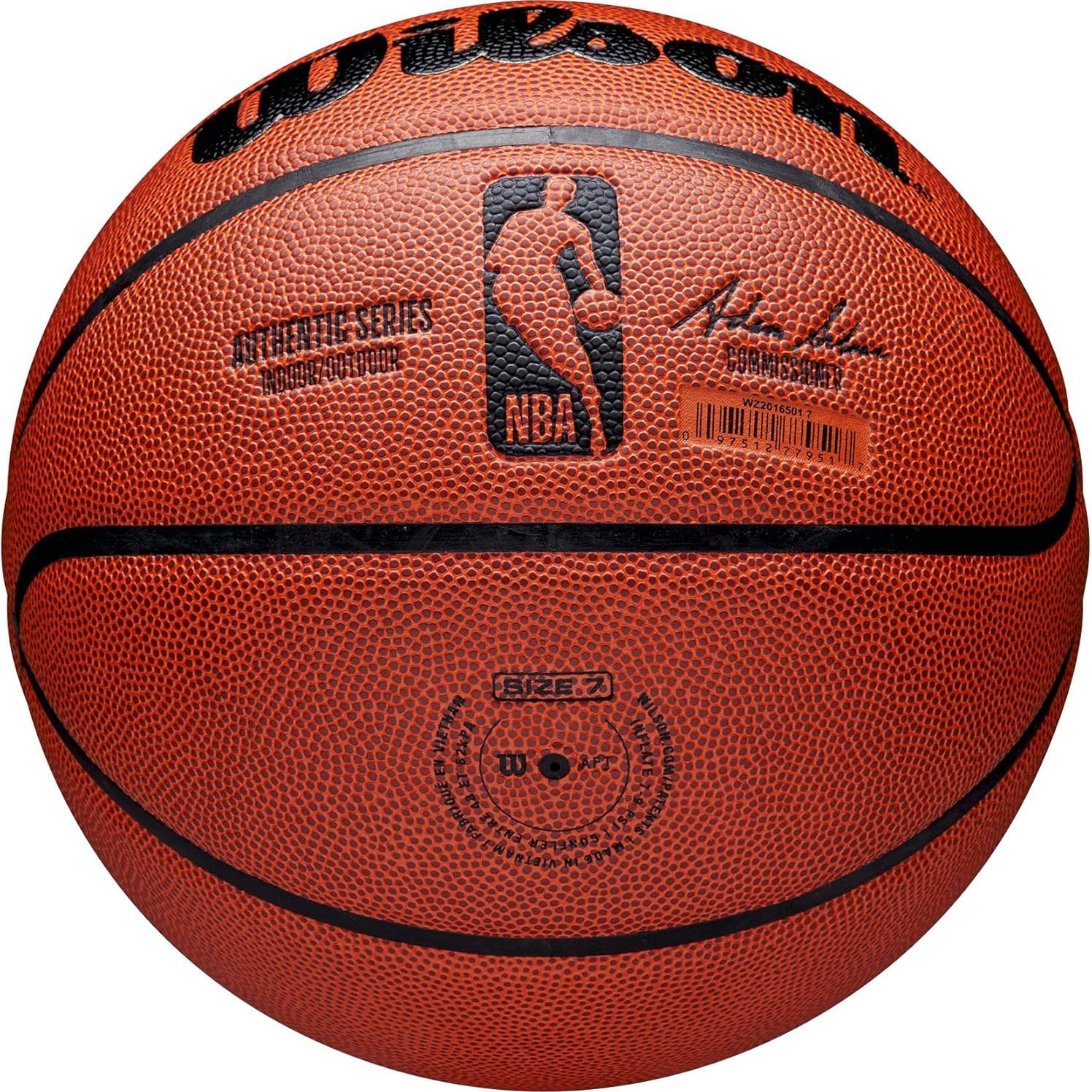 Balón de Baloncesto WILSON NBA Auténtico Interior/Exterior