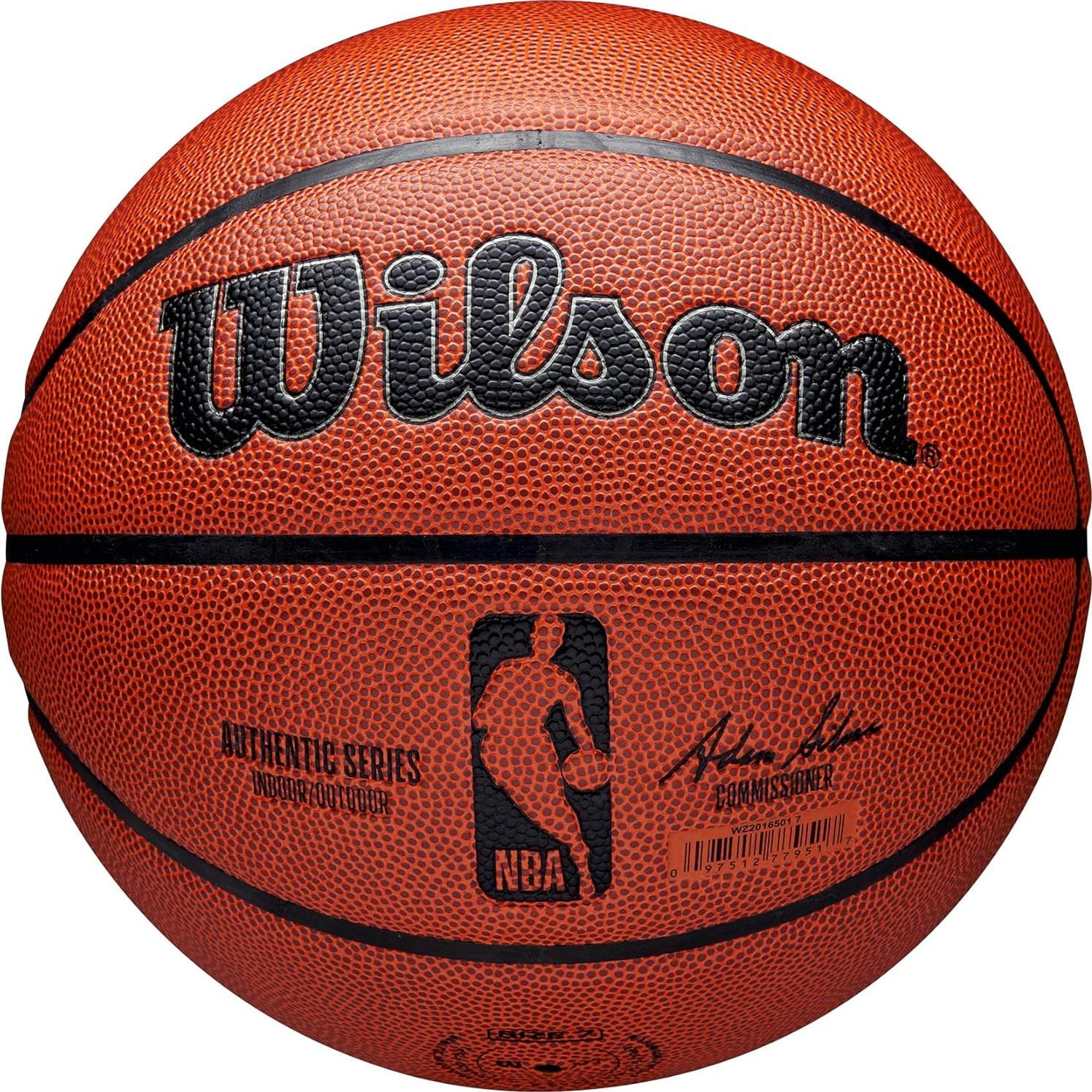 Balón de Baloncesto WILSON NBA Auténtico Interior/Exterior