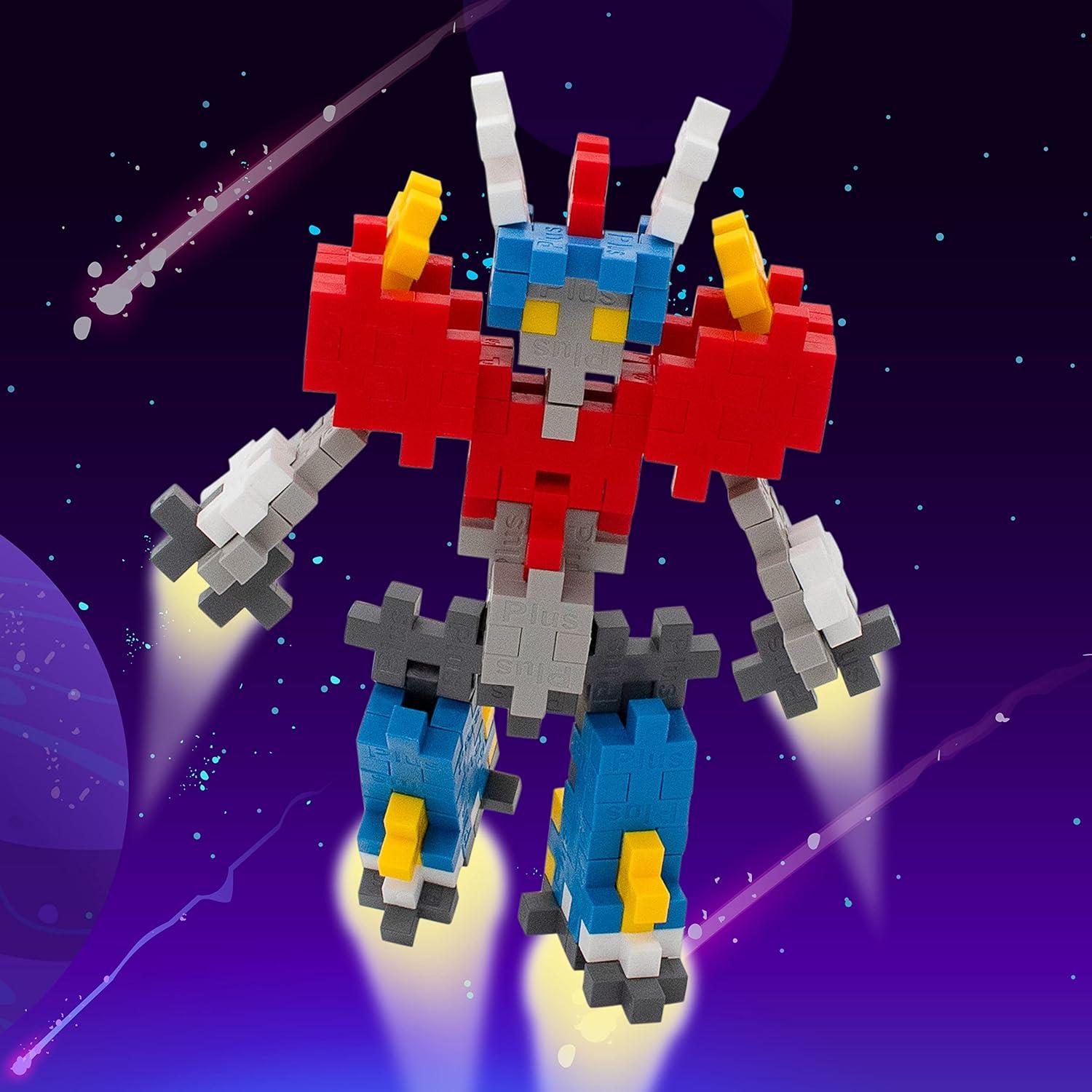 Kit de Construcción Plus Plus Tubo Mini Creador Robot Mecha 70 Piezas