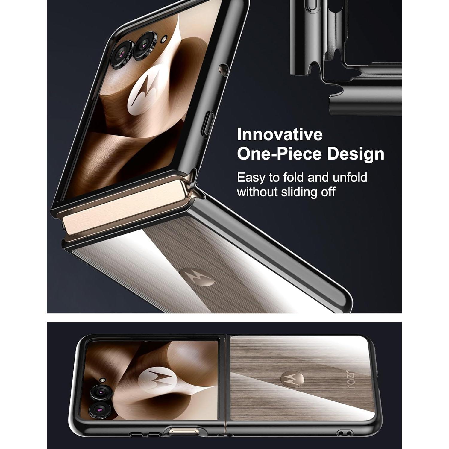 Funda Dura Transparente para Motorola Razr Ultra 2025 - TPU