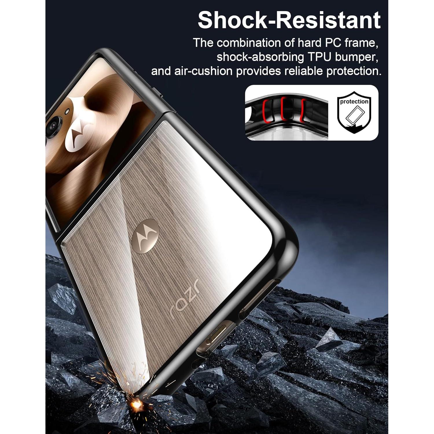 Funda Dura Transparente para Motorola Razr Ultra 2025 - TPU