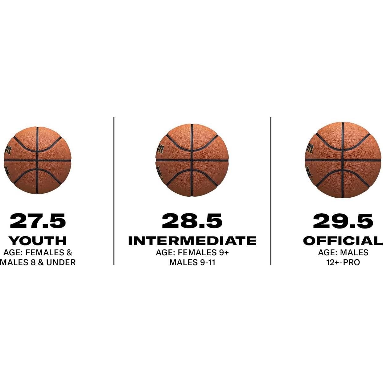 Balón de Baloncesto Wilson NCAA 29.5" 74.9 cm Juvenil