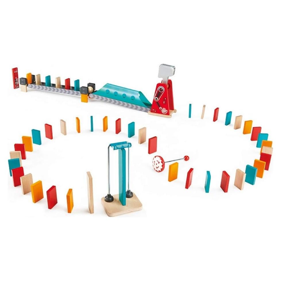 Juego de Dominó Hape Martillo Poderoso E1056 para Niños 4+