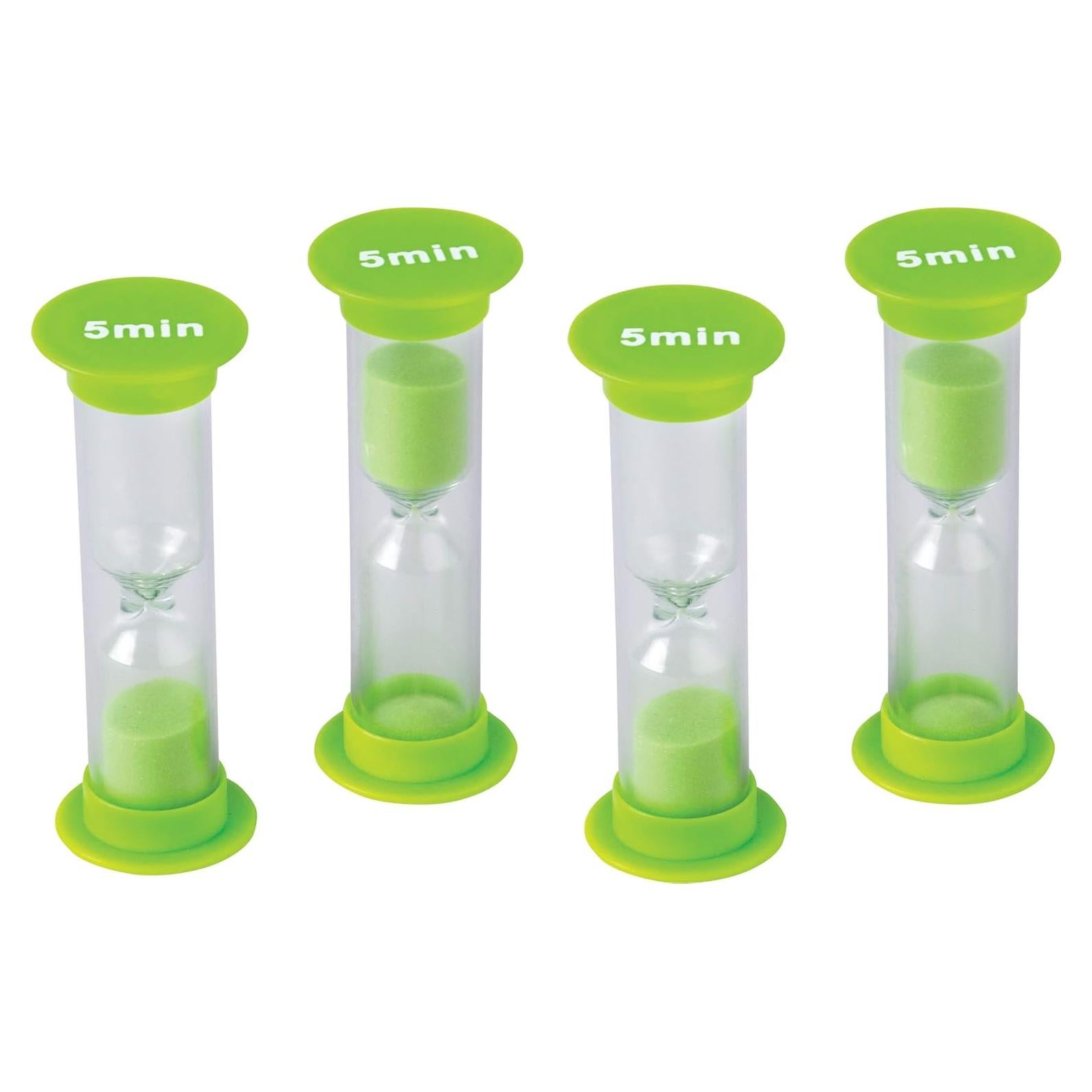 Temporizador de Arena Verde 5 Minutos - Recursos Creados por Maestros