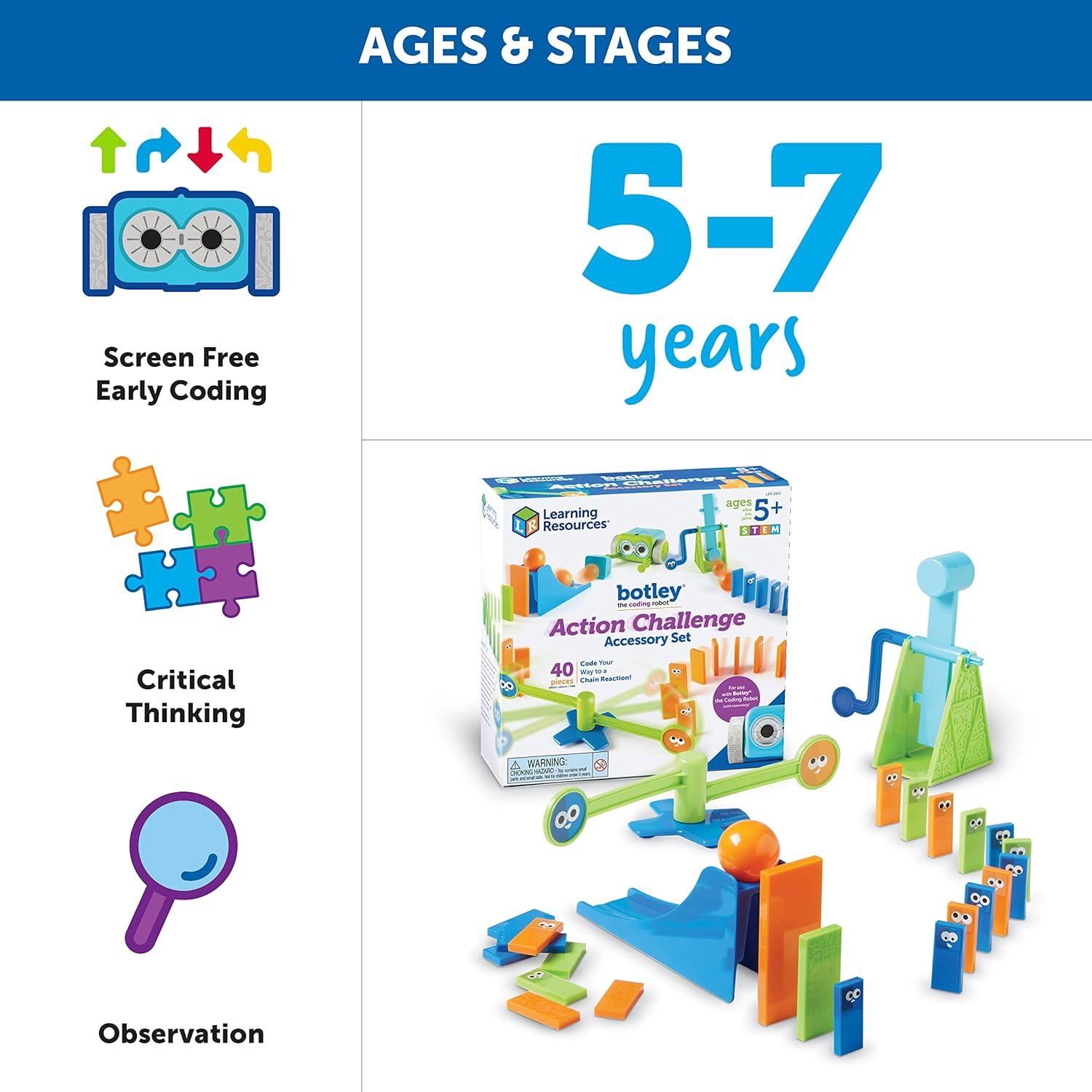 Robot de Codificación Botley Learning Resources 40 Piezas
