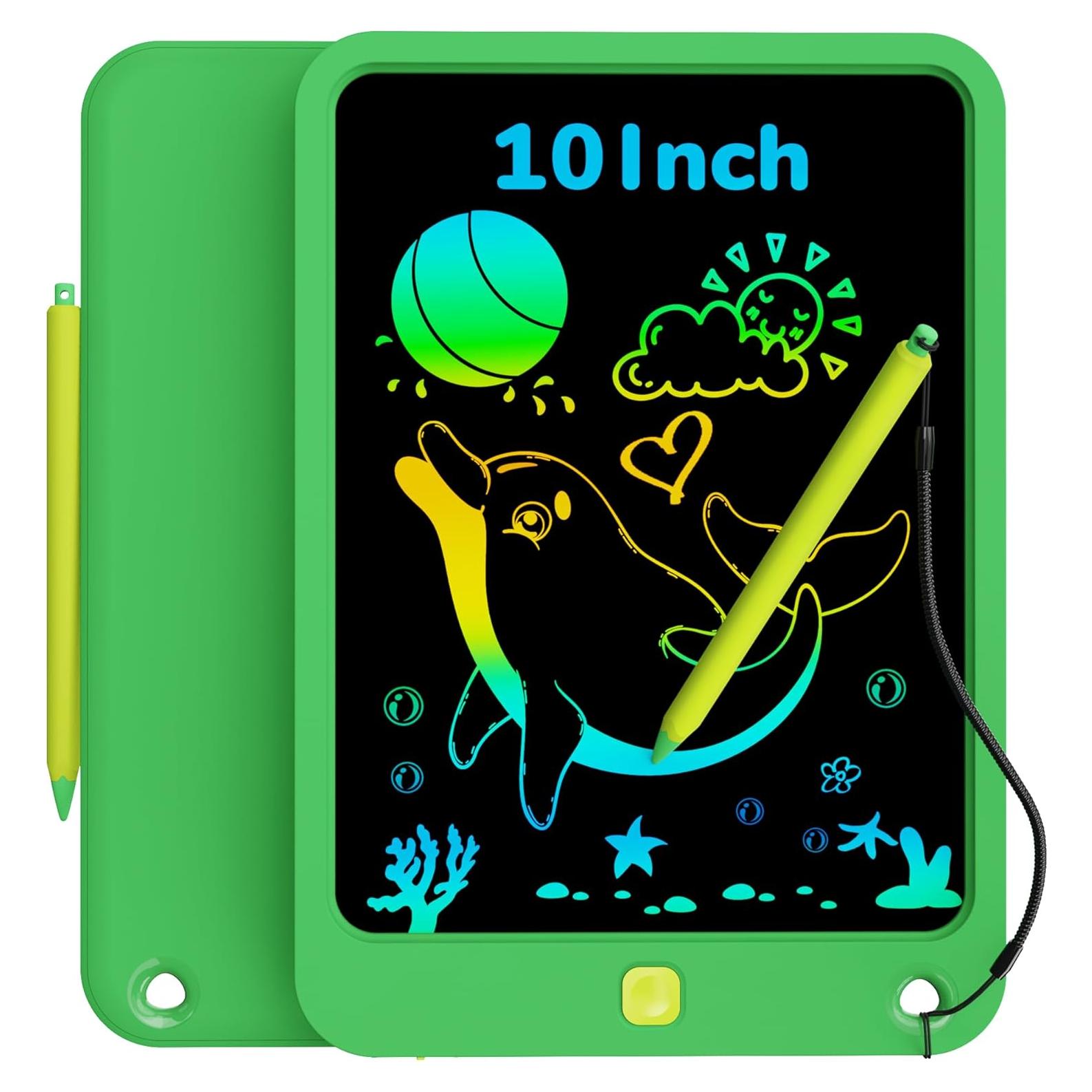 Tableta de Escritura LCD KOKODI 10" Verde para Niños