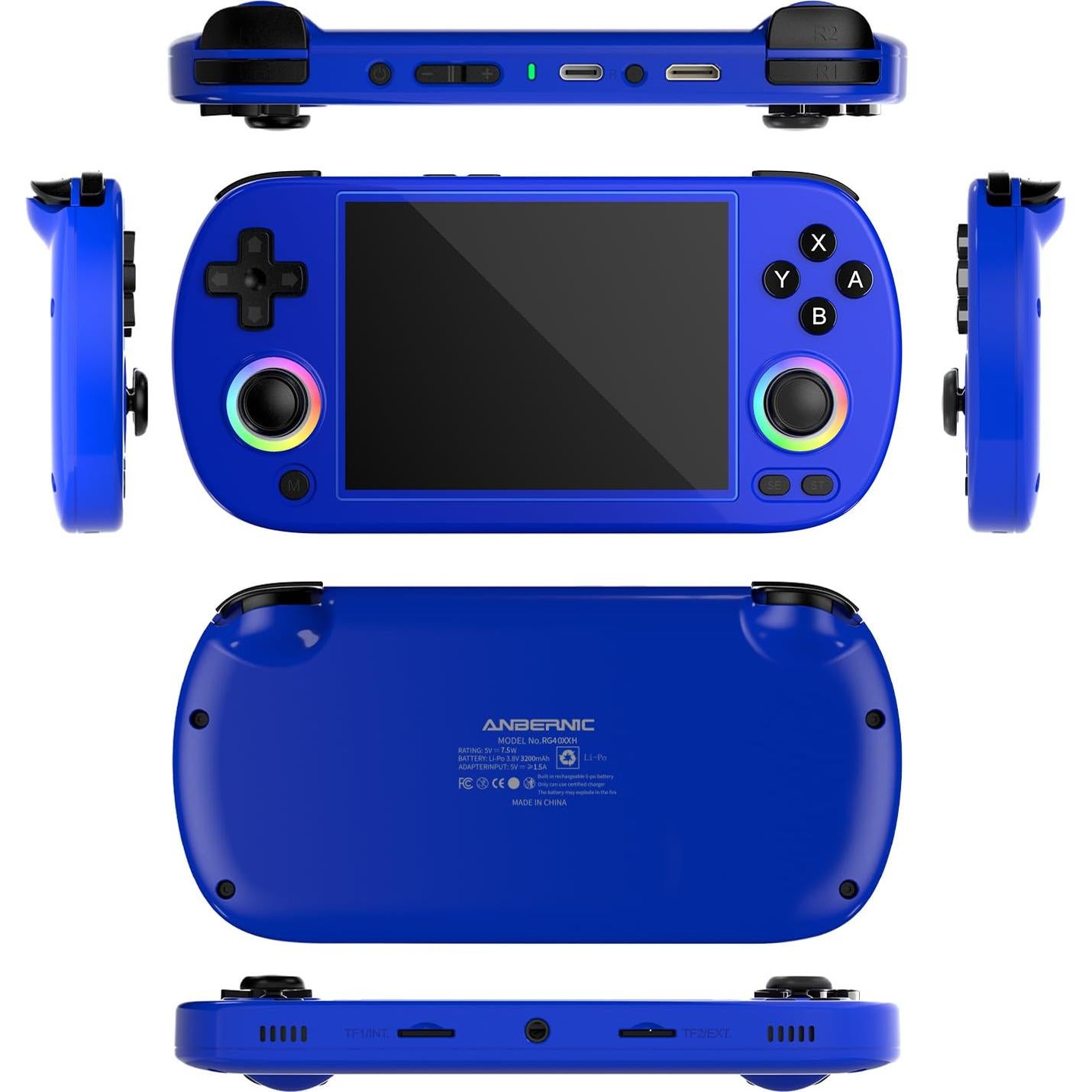 Consola de Juegos Portátil ANBERNIC RG40XX H 64GB Pantalla 4"