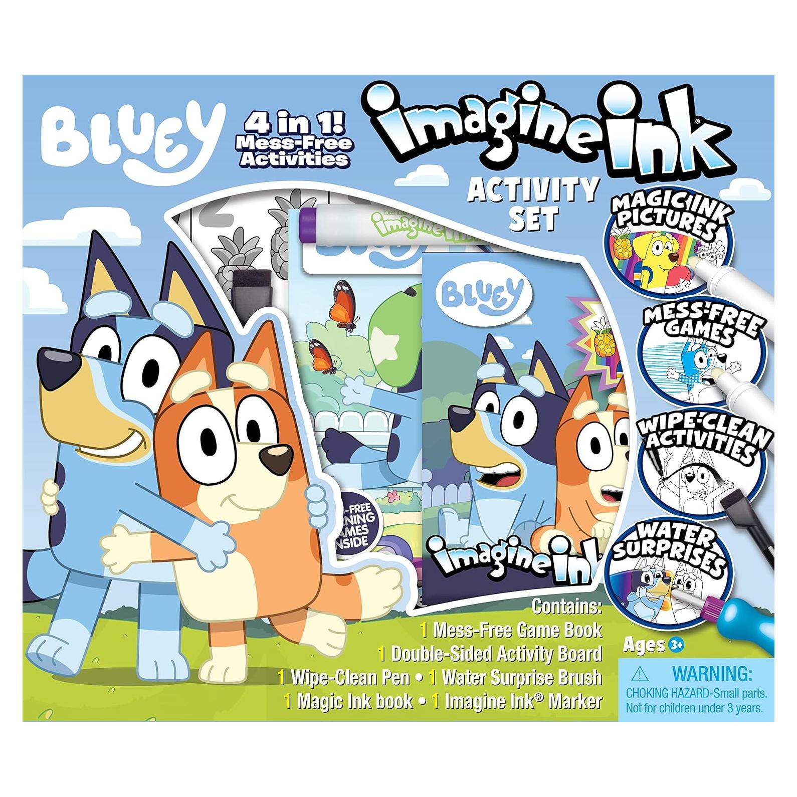 Set de Actividades Bendon Bluey 4-en-1 Tinta Mágica