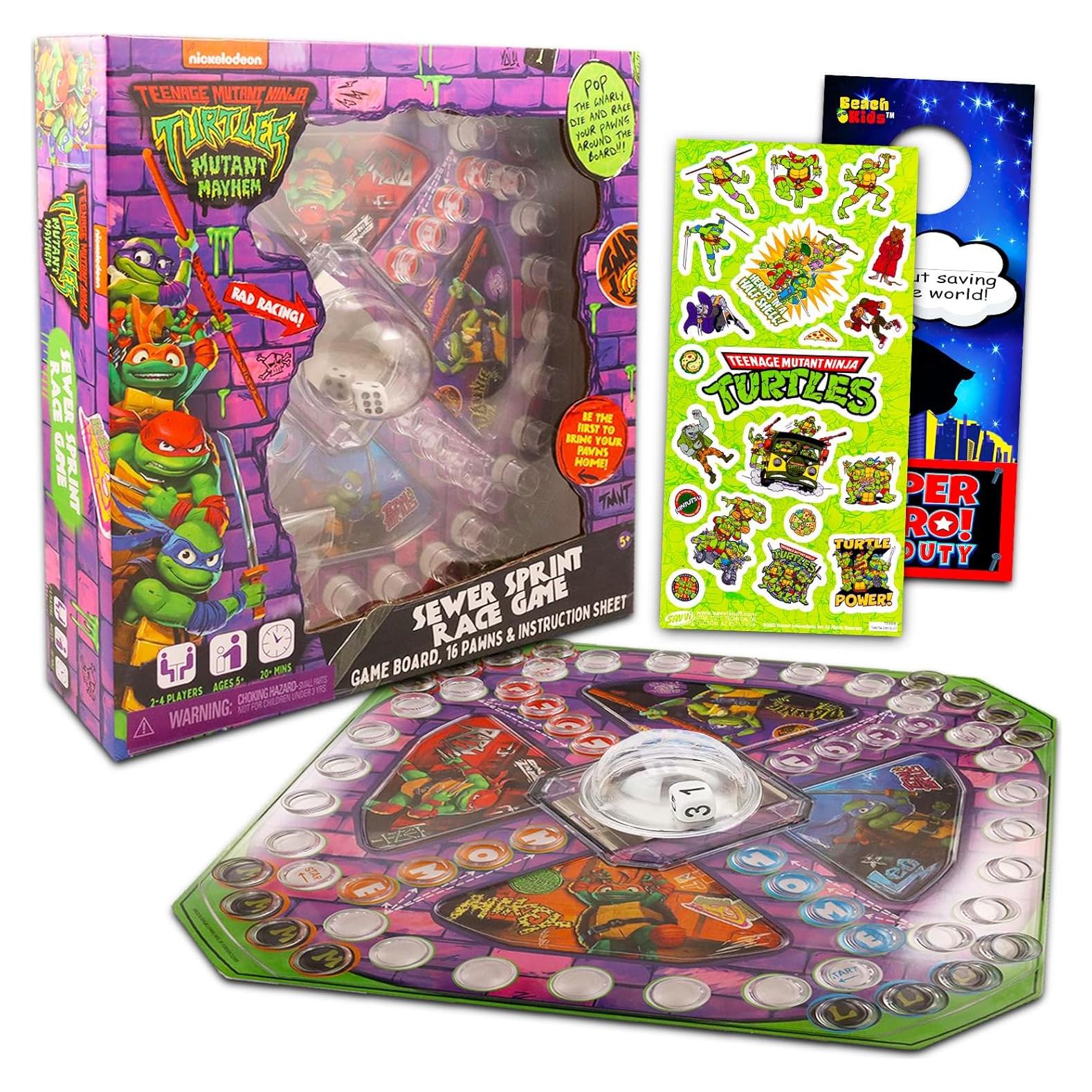 Juego de Mesa Pop Up Tortugas Ninja Crenstone para Niños