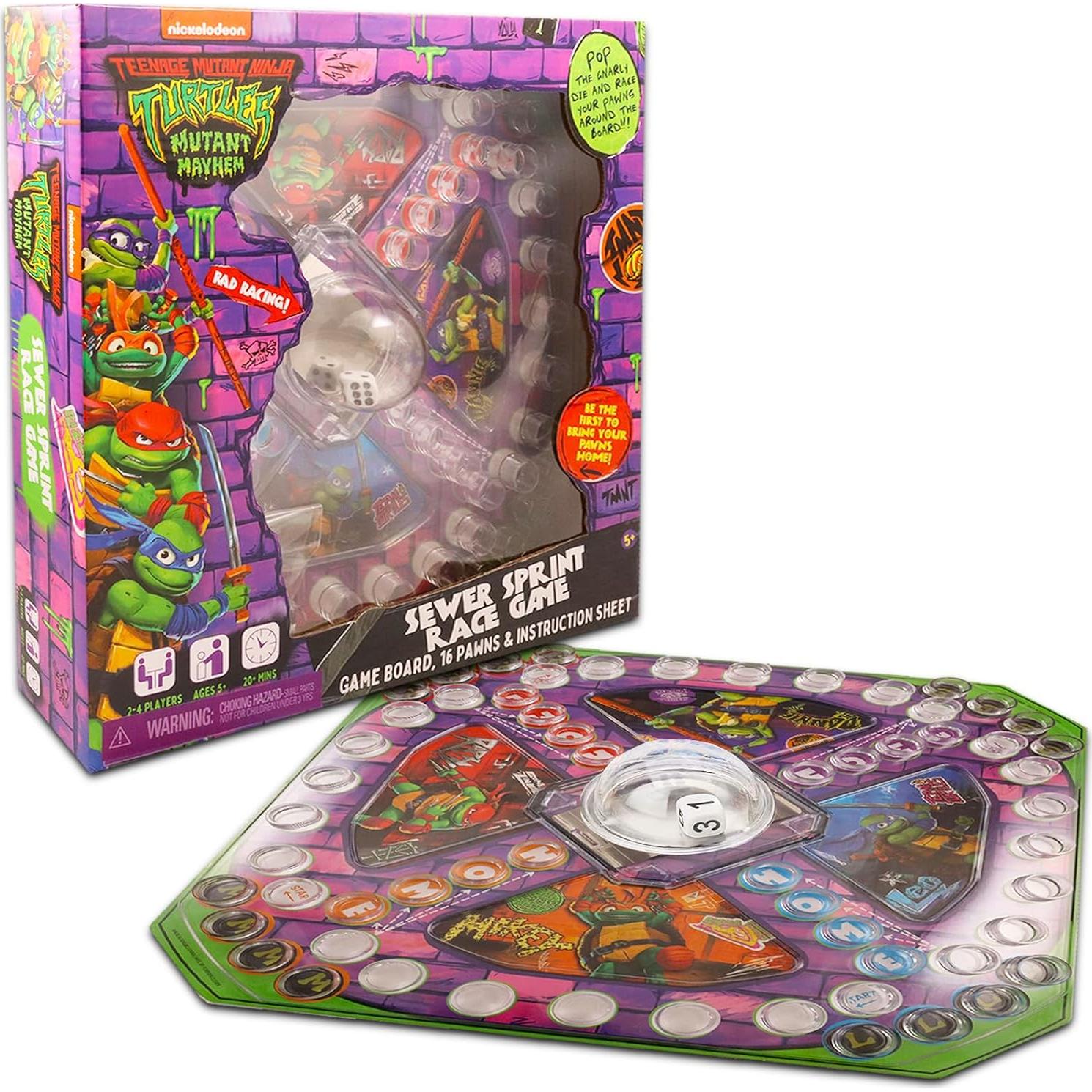 Juego de Mesa Pop Up Tortugas Ninja Crenstone para Niños
