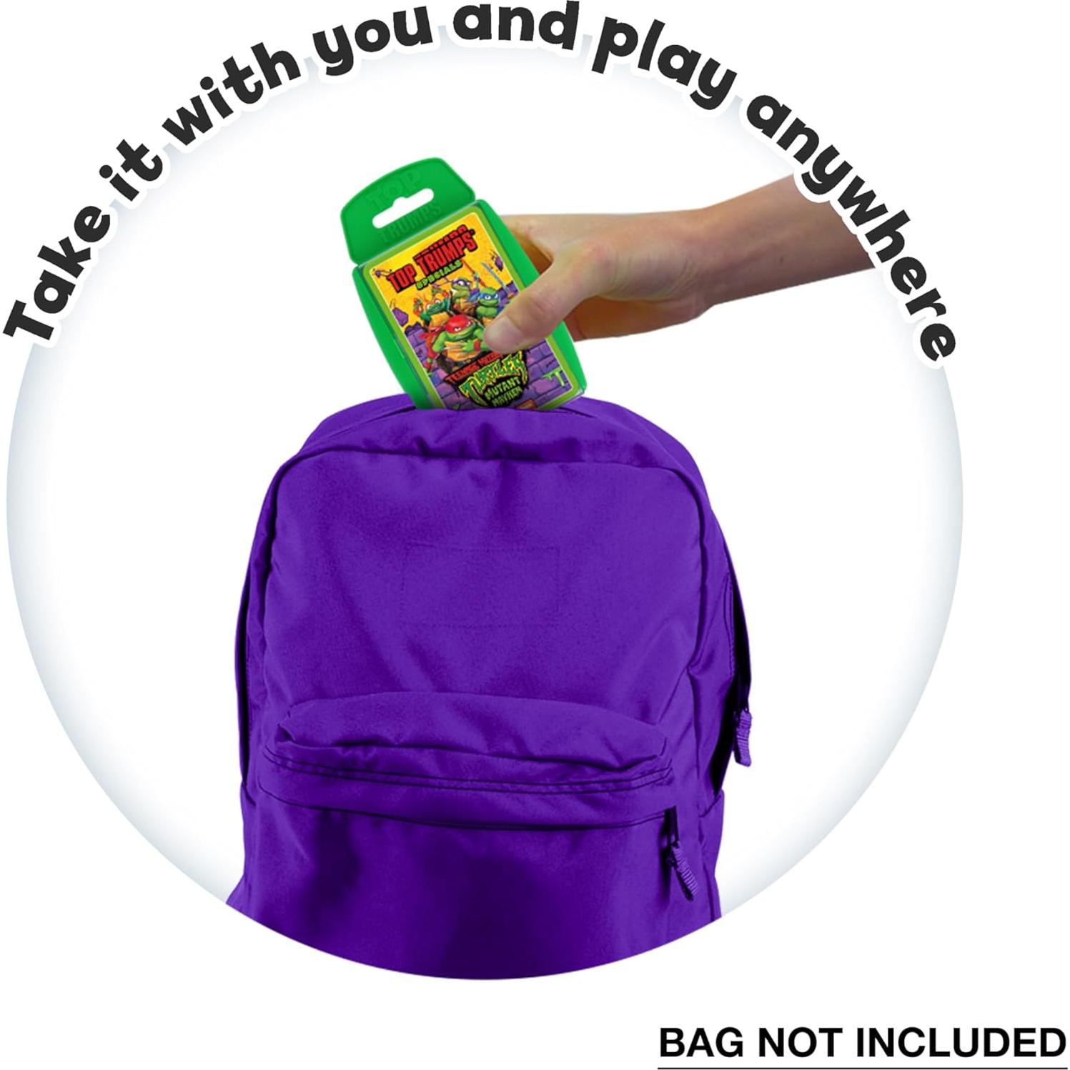 Juego de Cartas Top Trumps Tortugas Ninja - 2+ Jugadores - 6+ Años