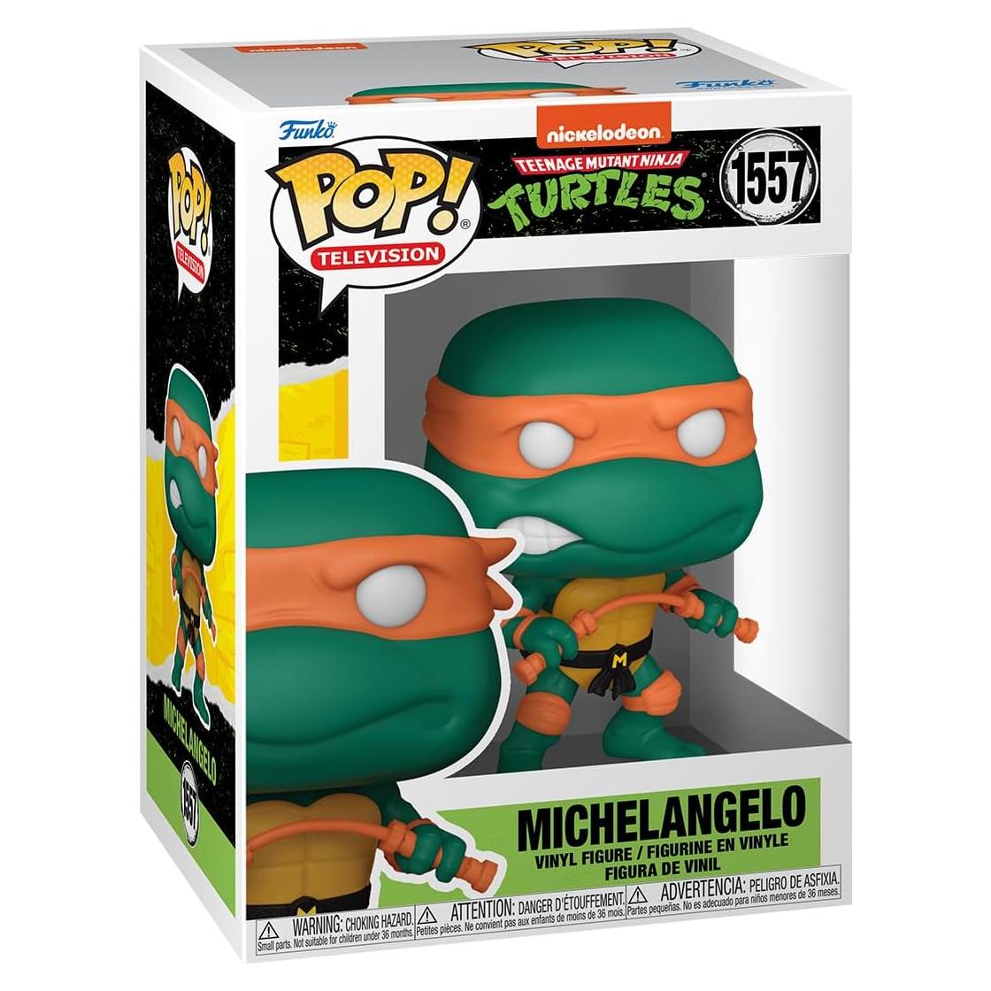 Figura de Vinilo Funko Pop! Michelangelo Tortugas Ninja 9.5cm
