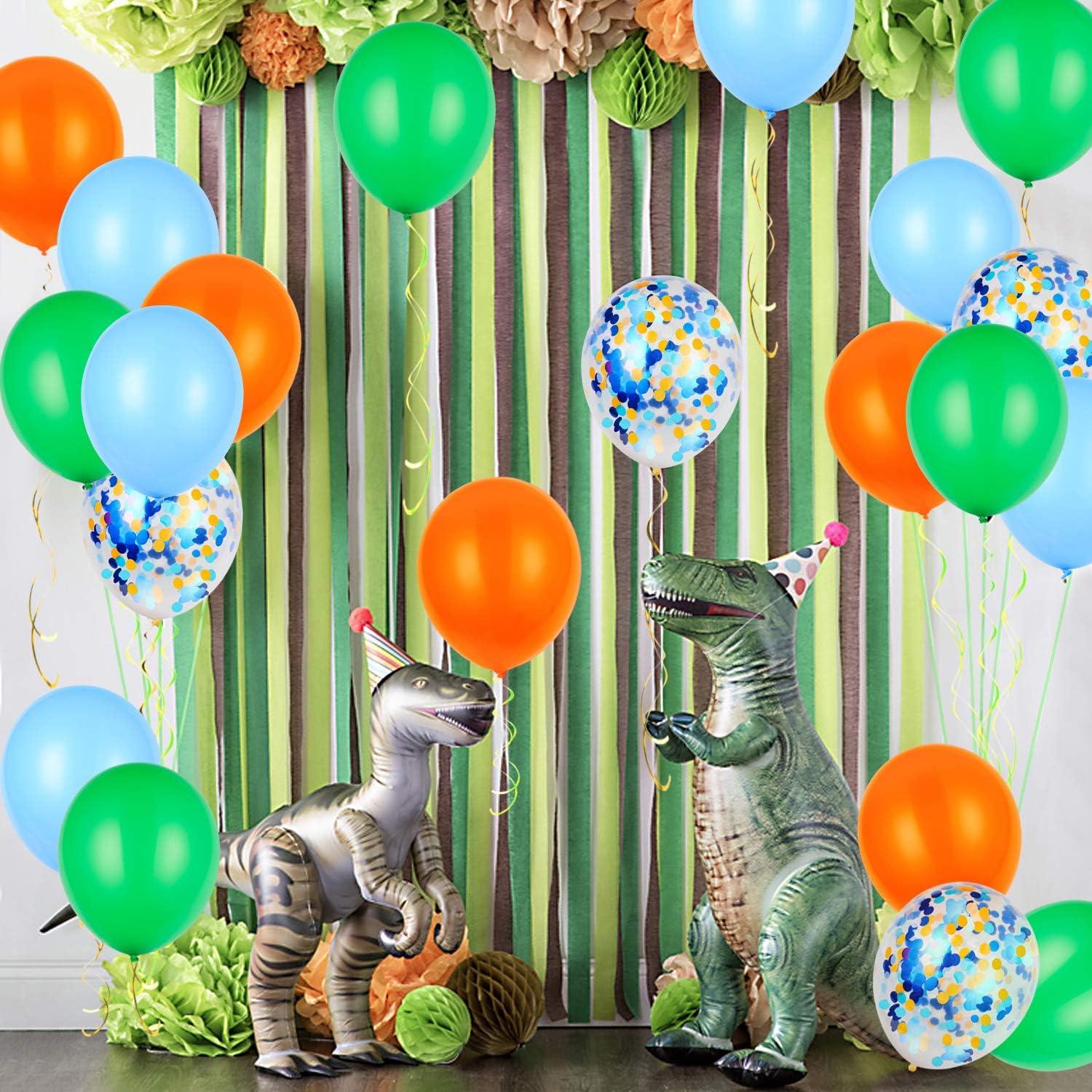 Globos de látex JOYYPOP para fiesta dinosaurio 80 piezas