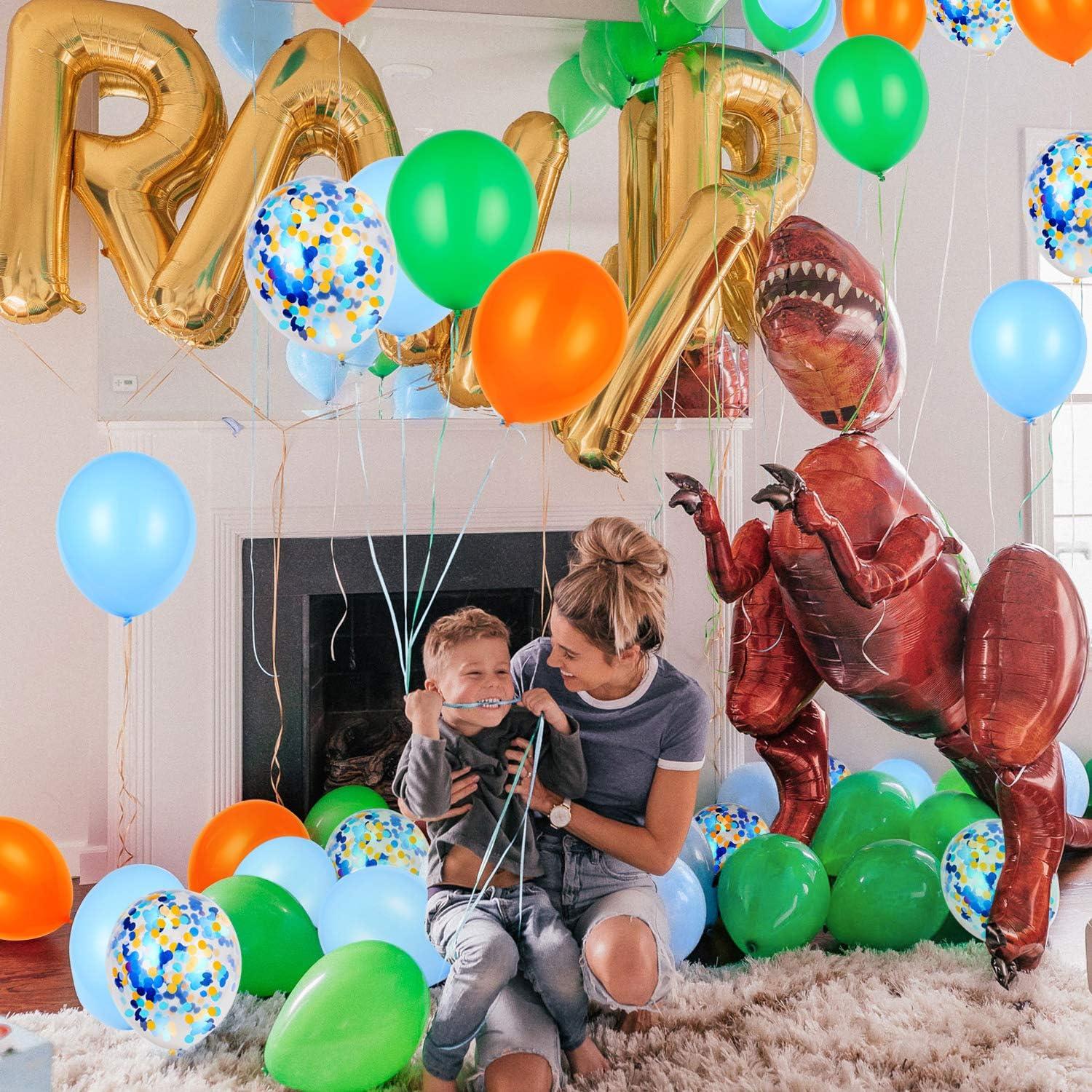 Globos de látex JOYYPOP para fiesta dinosaurio 80 piezas