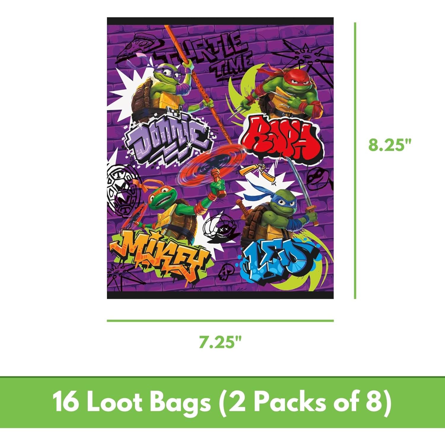 Paquete de Fiesta Tortugas Ninja para 16 Invitados - Unique