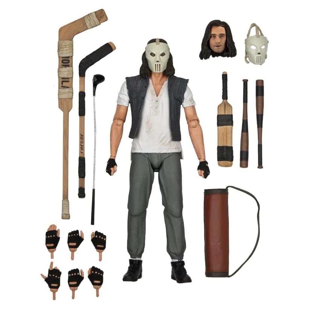 Figura de Acción NECA Casey Jones 20 cm Tortugas Ninja 1990